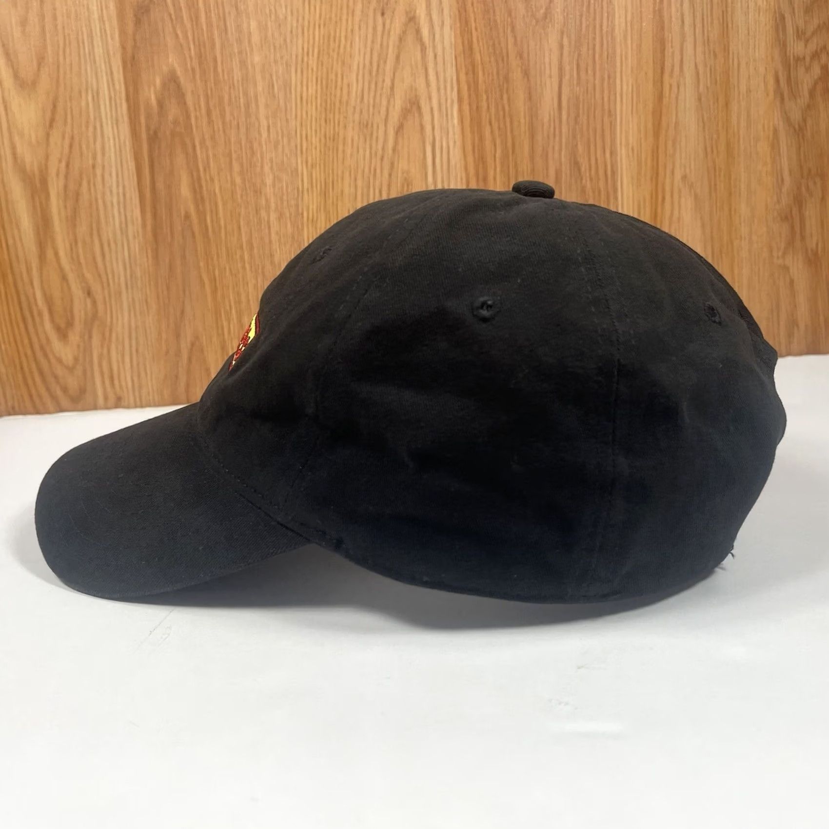 Vintage Bob’s Burgers Adult Adjustable StrapBack Baseball HatCap Black One Size Fits All Cap, Embroidered, Cotton, Men, Baseball Cap Size ONE SIZE - 4 Thumbnail