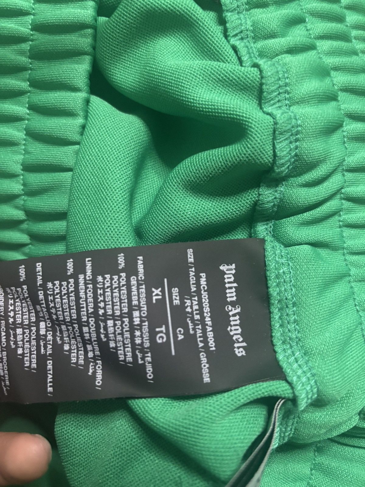 Palm Angels Palm Angels Track Pants Green Size US 36 / EU 52 - 3 Thumbnail