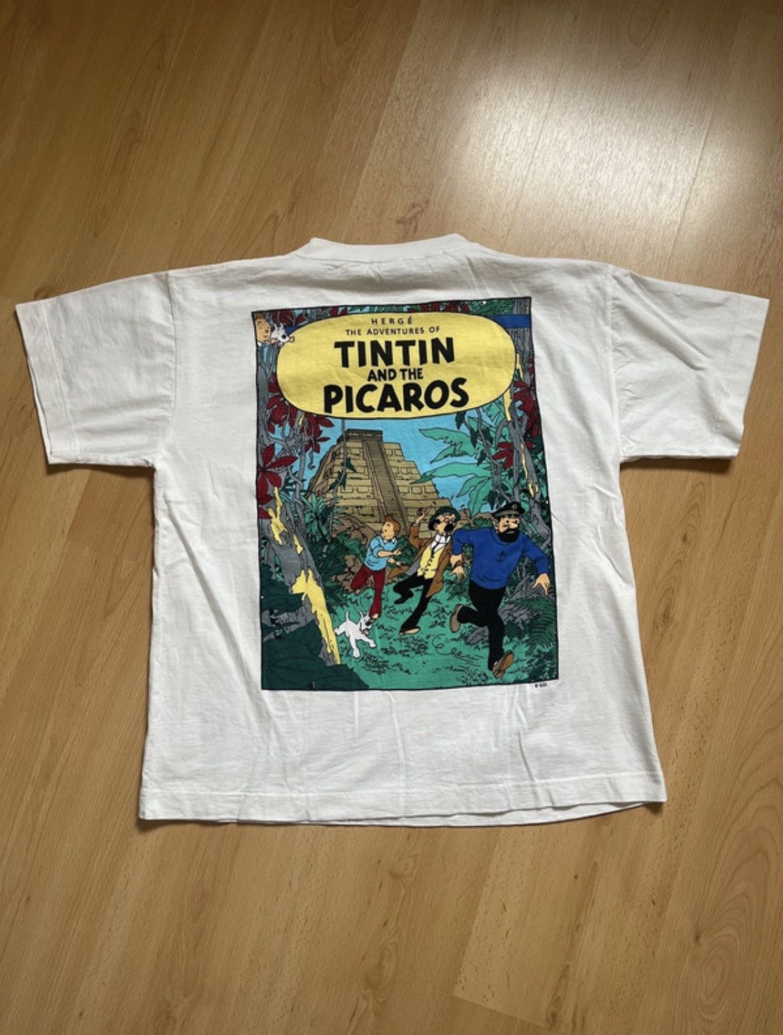 Vintage Tintin vintage tee Tintin and the Picaros Size US L / EU 52-54 / 3 - 4 Thumbnail