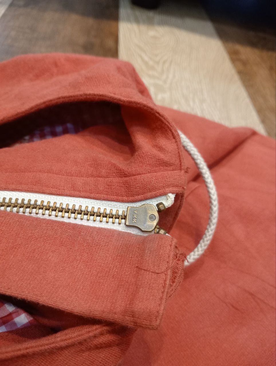 Burberry BURBERRY BLACK LABEL HOODED JACKET - SIZE 2 BRICK ORANGE Size US M / EU 48-50 / 2 - 10 Thumbnail