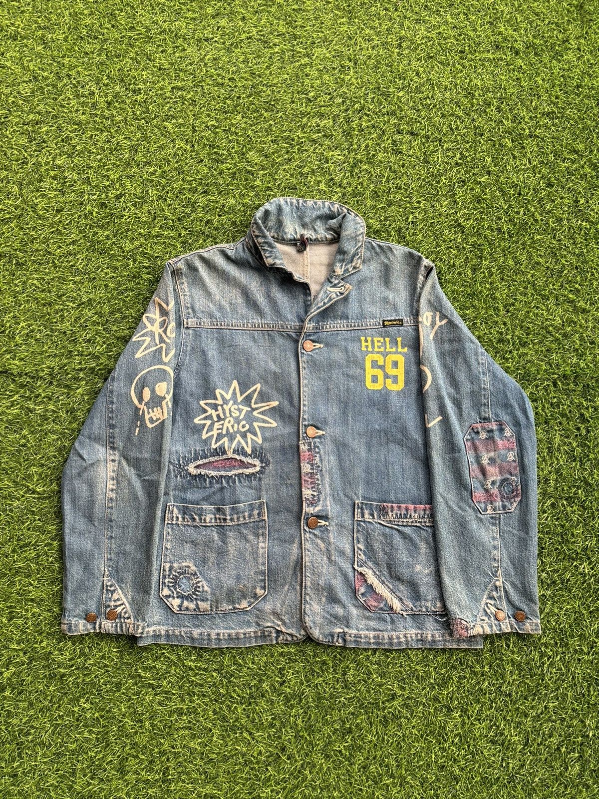 Hysteric Glamour Vintage Hysteric Glamour Denim jacket Size M / US 6-8 / IT 42-44 - 1 Thumbnail