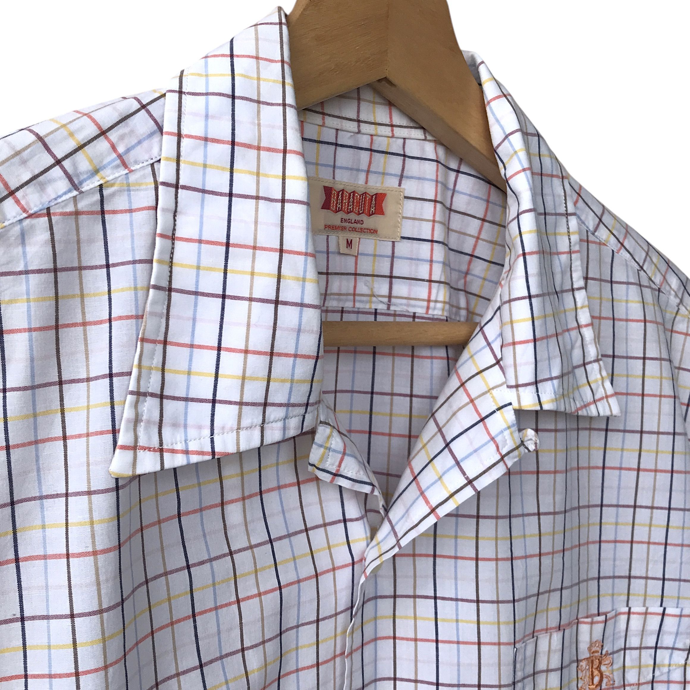 Baracuta × Vintage Baracuta England Casual Checkered Short Sleeve Shirt Size US M / EU 48-50 / 2 - 5 Thumbnail