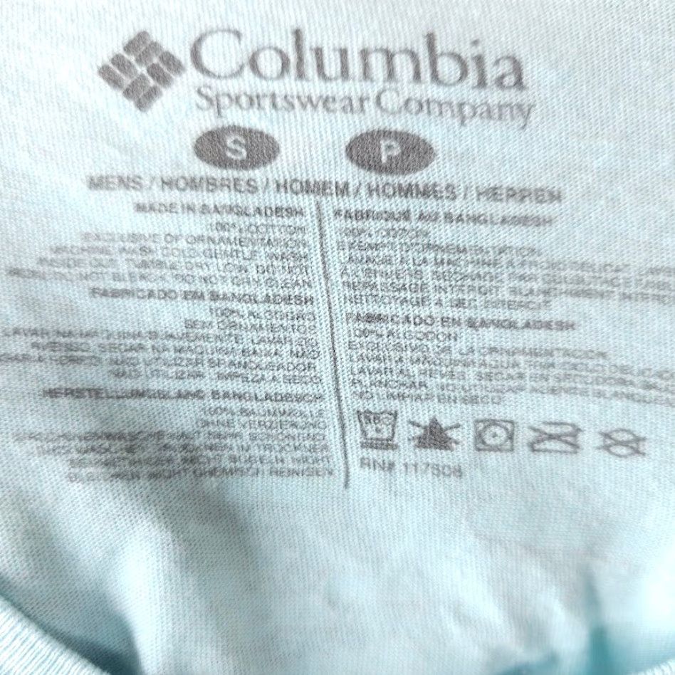 Vintage Columbia Oregon Hiking T Shirt Mens Small Blue Outdoors Crew Neck Short Sleeve Nature T-Shirt 2010-2019 Outdoor Travel Size US S / EU 44-46 / 1 - 6 Thumbnail