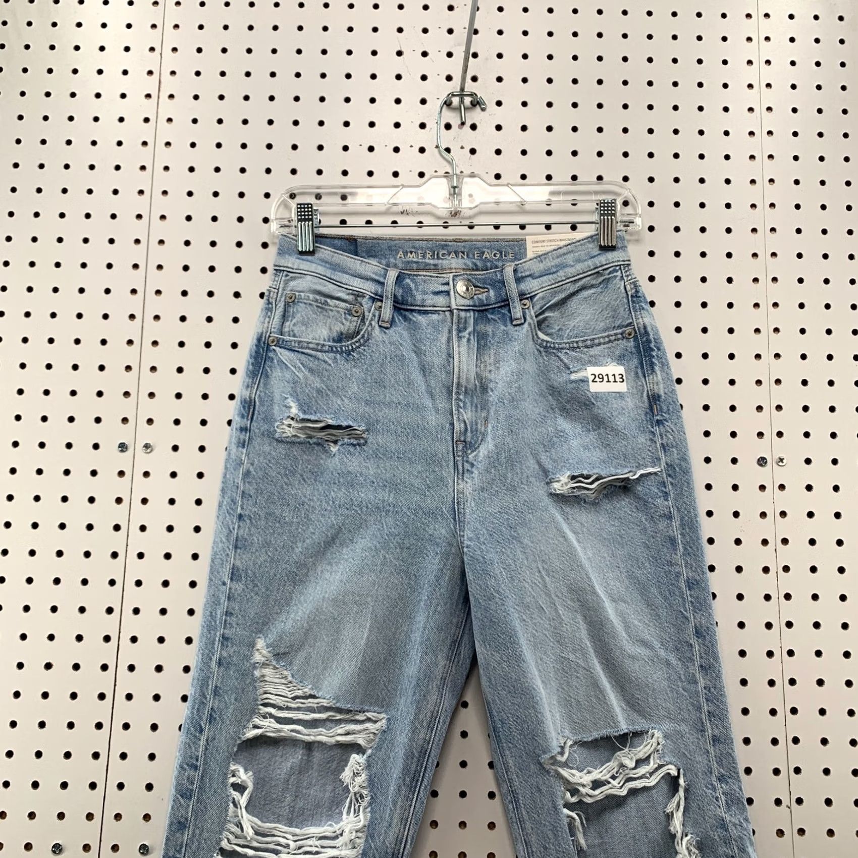 American Eagle Outfitters American Eagle Jeans 90s Boyfriend High Rise Denim 26x30 Blue Womens Size 2 XS? 2 Size 26" / US 2 / IT 38 - 5 Thumbnail