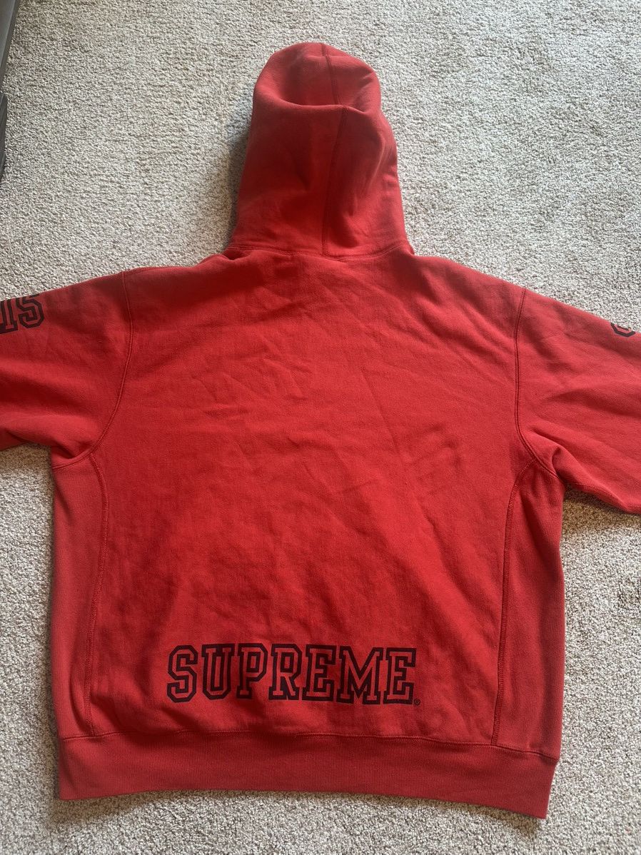 Supreme Supreme Collegiate Sleeve Hoodie Size US L / EU 52-54 / 3 - 2 Thumbnail