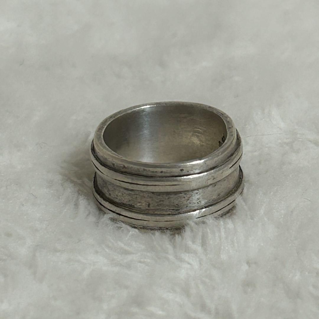 Jean Paul Gaultier Archive .925 Silver Logo Ring Size ONE SIZE - 2 Thumbnail