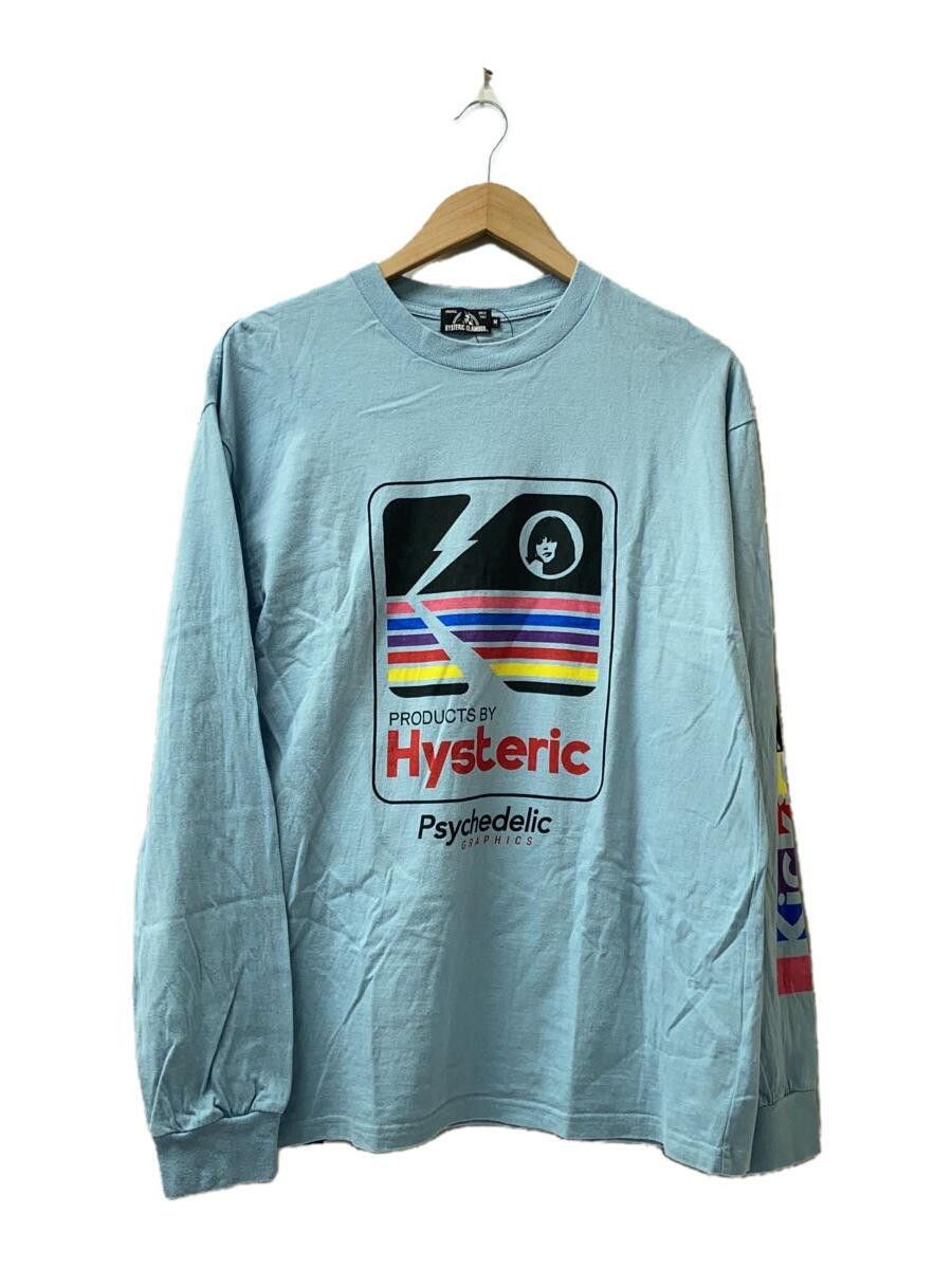 image of Hysteric Glamour Psychedelic Longsleeve in Blue, Men's (Size Medium)