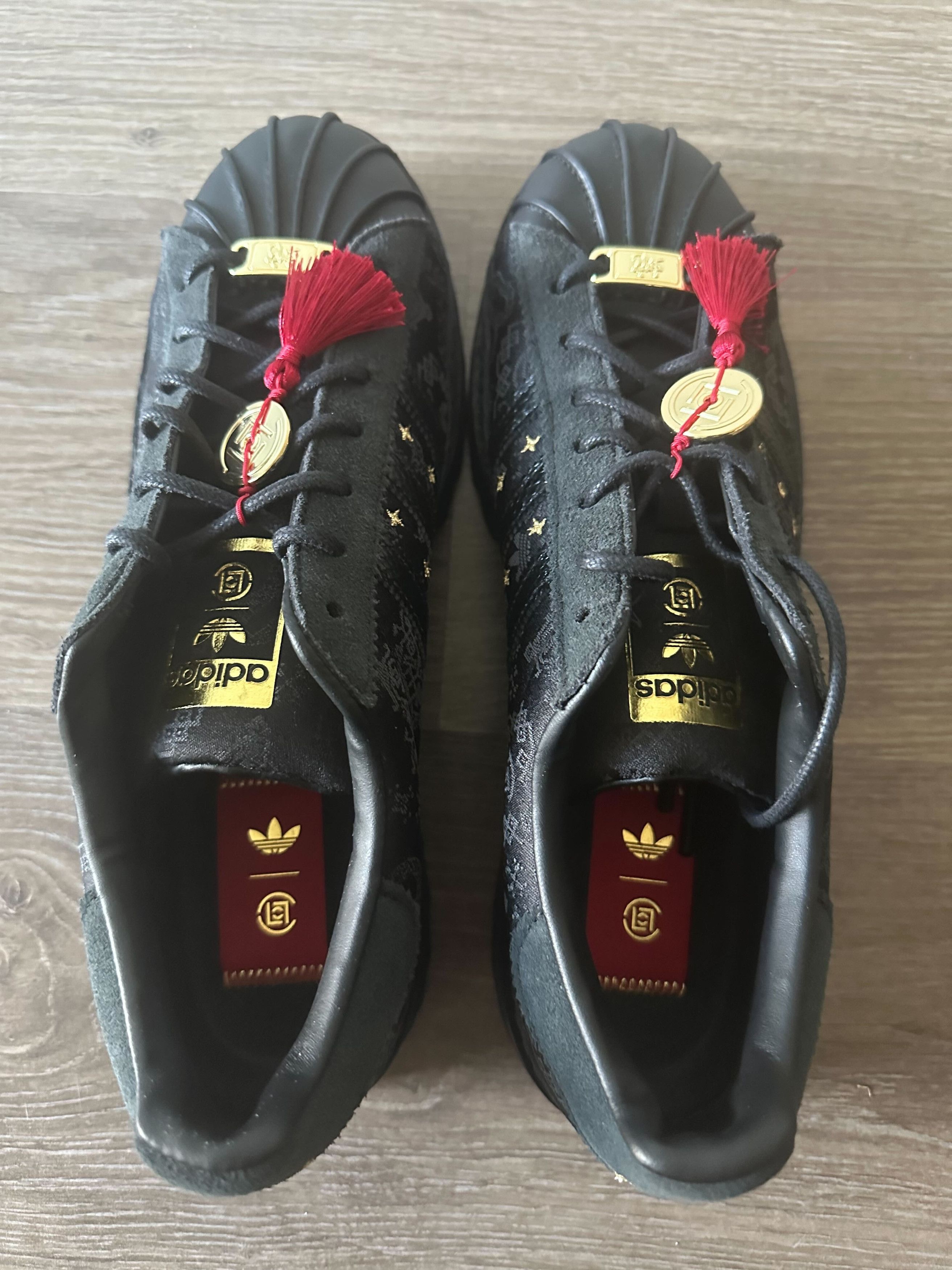 Adidas × CLOT Lunar New Year Superstar Sneakers Size US 11 / EU 44 - 5 Thumbnail