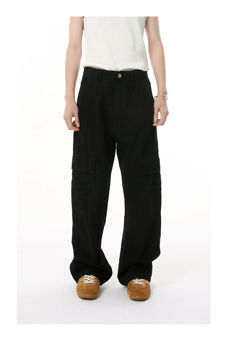 Japanese Brand × Vintage American high street straight cotton loose washed jeans Size US 32 / EU 48 - 1 Thumbnail