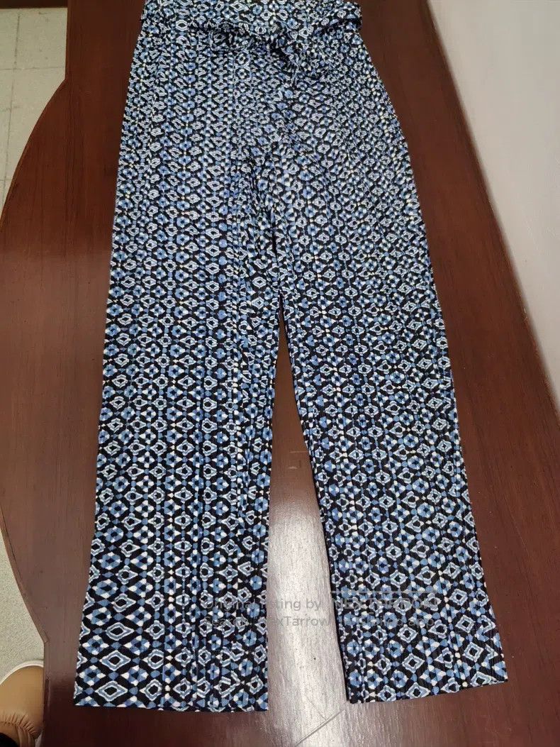 Issey Miyake Issey Miyake size:1 Blue Long Pants Size 31" - 2 Thumbnail