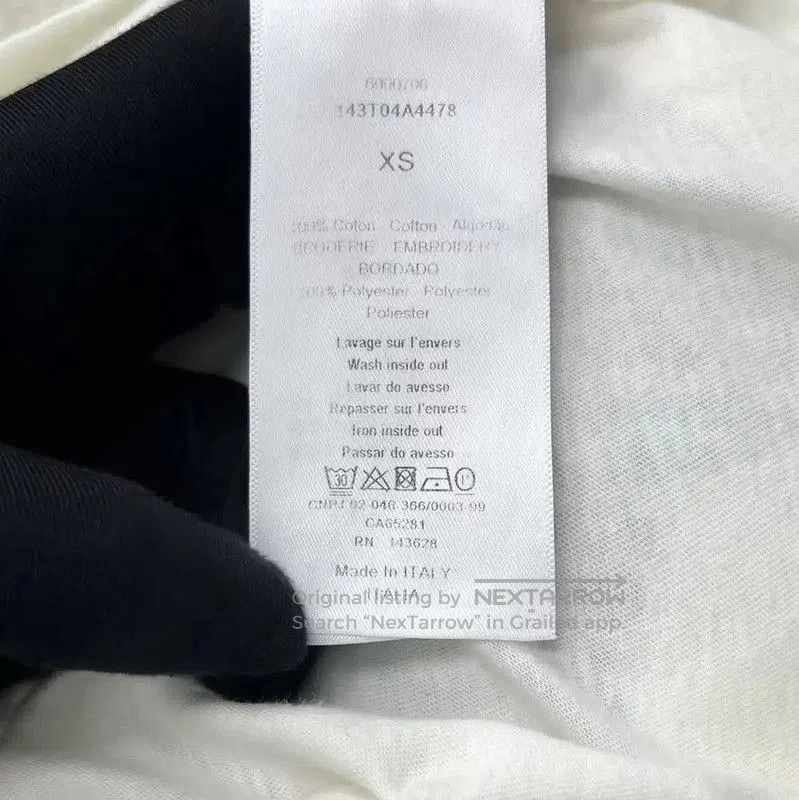 Dior Dior Star Logo Cotton Blend Short Sleeve T. Size XS / US 0-2 / IT 36-38 - 5 Thumbnail