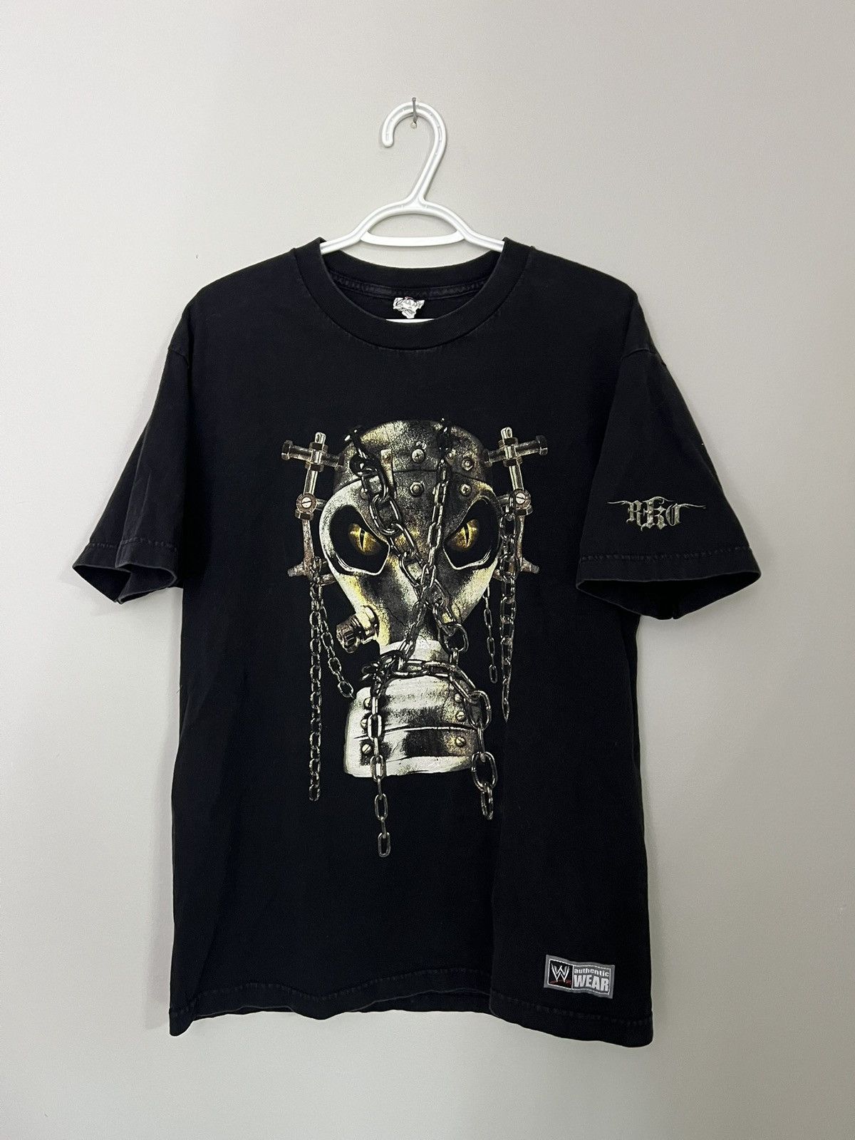 WWE Vintage WWE Randy Orton Wrestling T-Shirt Gas Mask WWE Y2K Size US L / EU 52-54 / 3 - 1 Thumbnail