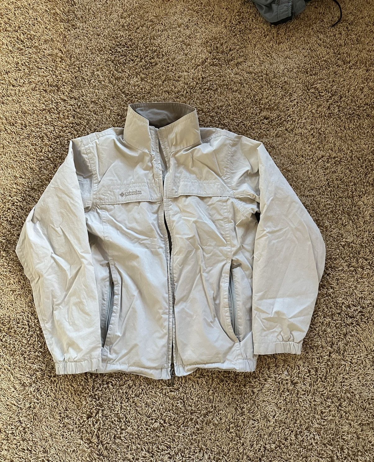 Columbia vintage 90s Workwear hiking mesh lined tan jacket mens S Size US S / EU 44-46 / 1 - 1 Thumbnail