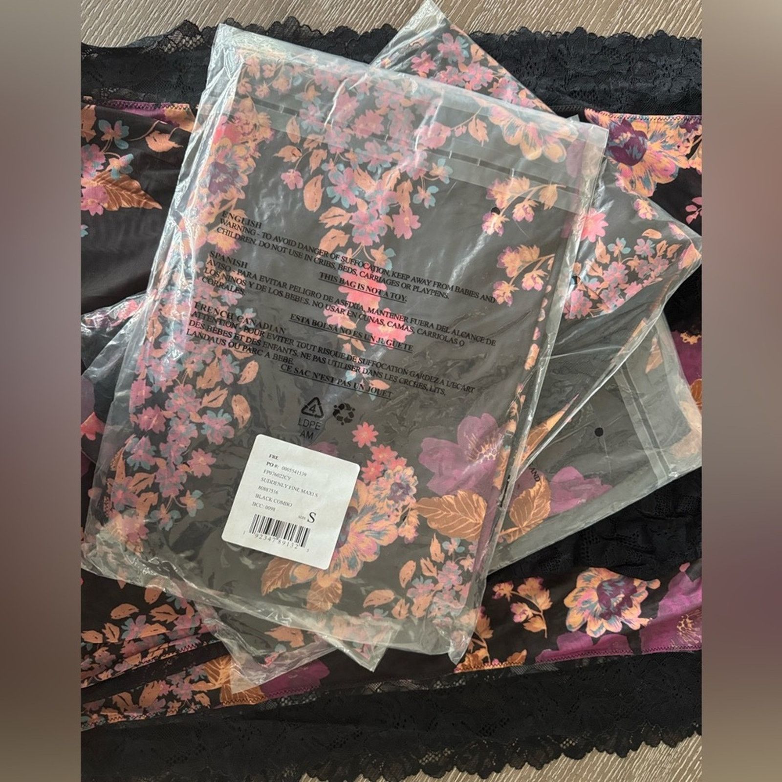 Free People 🎉LAST CHANCE🎉Free People Suddenly Fine Maxi Slip Black Size S / US 4 / IT 40 - 15 Thumbnail