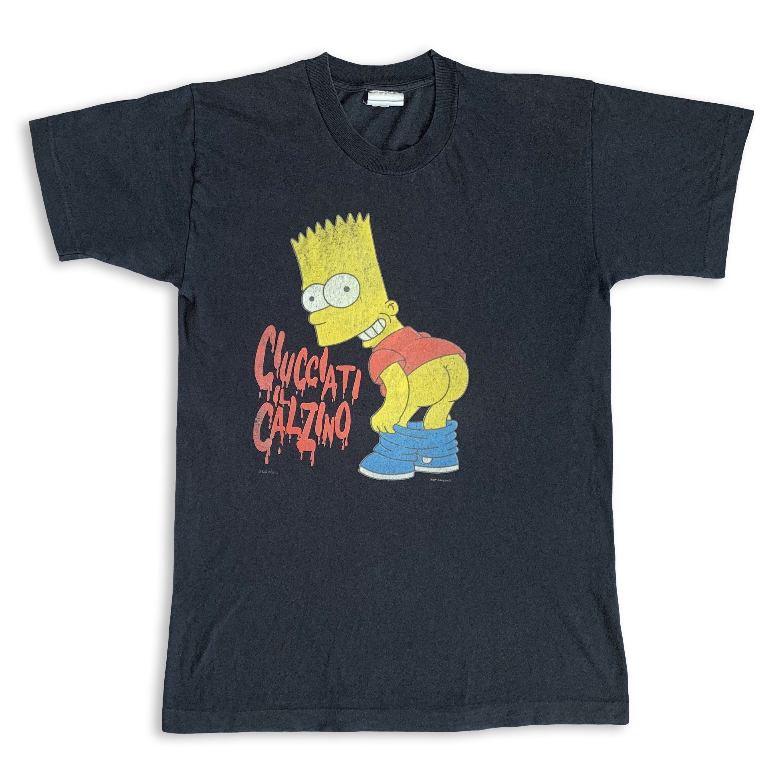 The Simpsons Vintage 2000 BART SIMPSON t shirt Single stitch Fox 90s / S Size US S / EU 44-46 / 1 - 2 Thumbnail