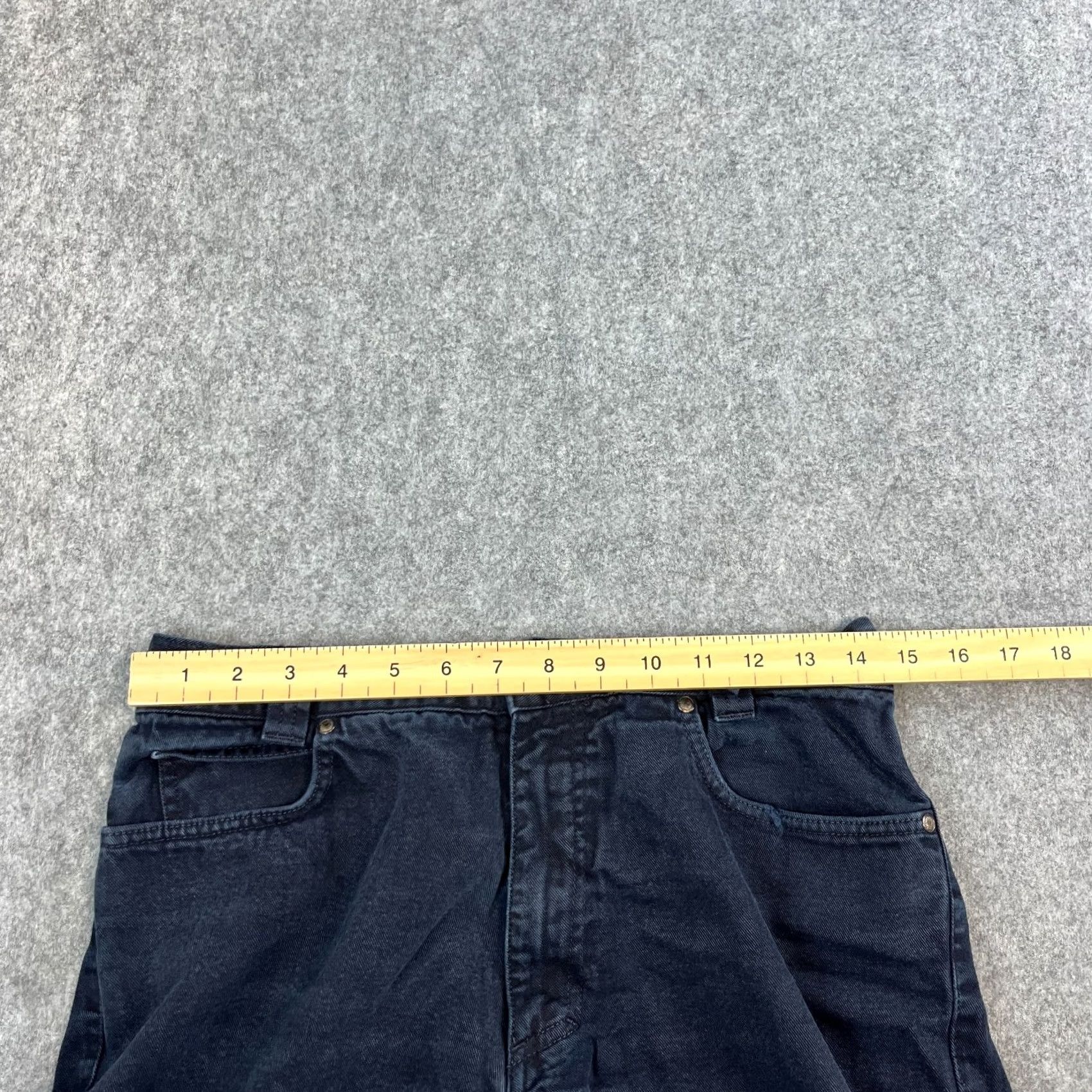 Versace Versace Jeans Regular Tapered Jeans 30 Regular Dark Blue Indigo 5-Pocket Mens Denim Italy Vintage Size US 30 / EU 46 - 6 Thumbnail