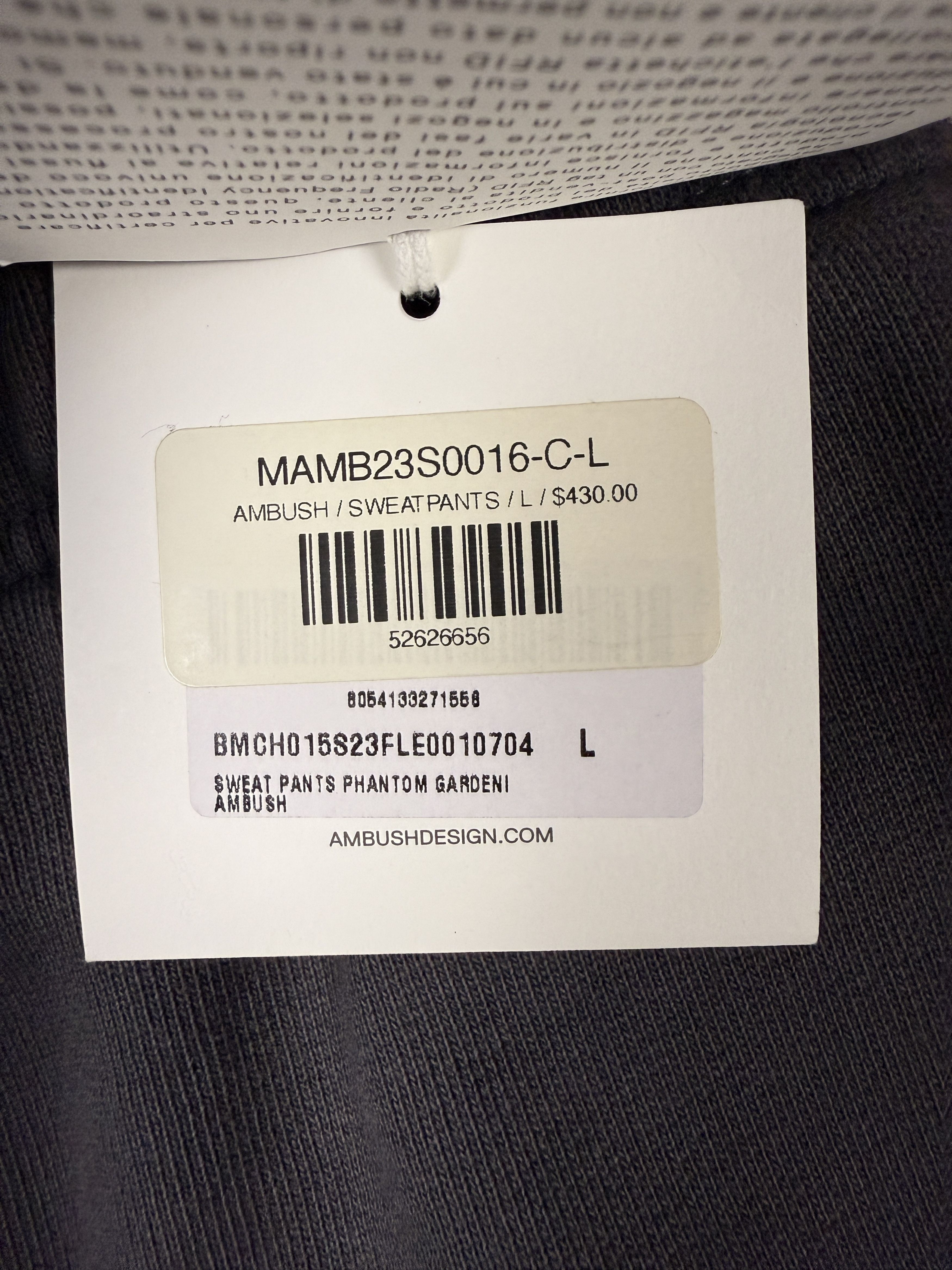 Ambush Design $430 Ambush Sweatpants Size US 34 / EU 50 - 9 Thumbnail