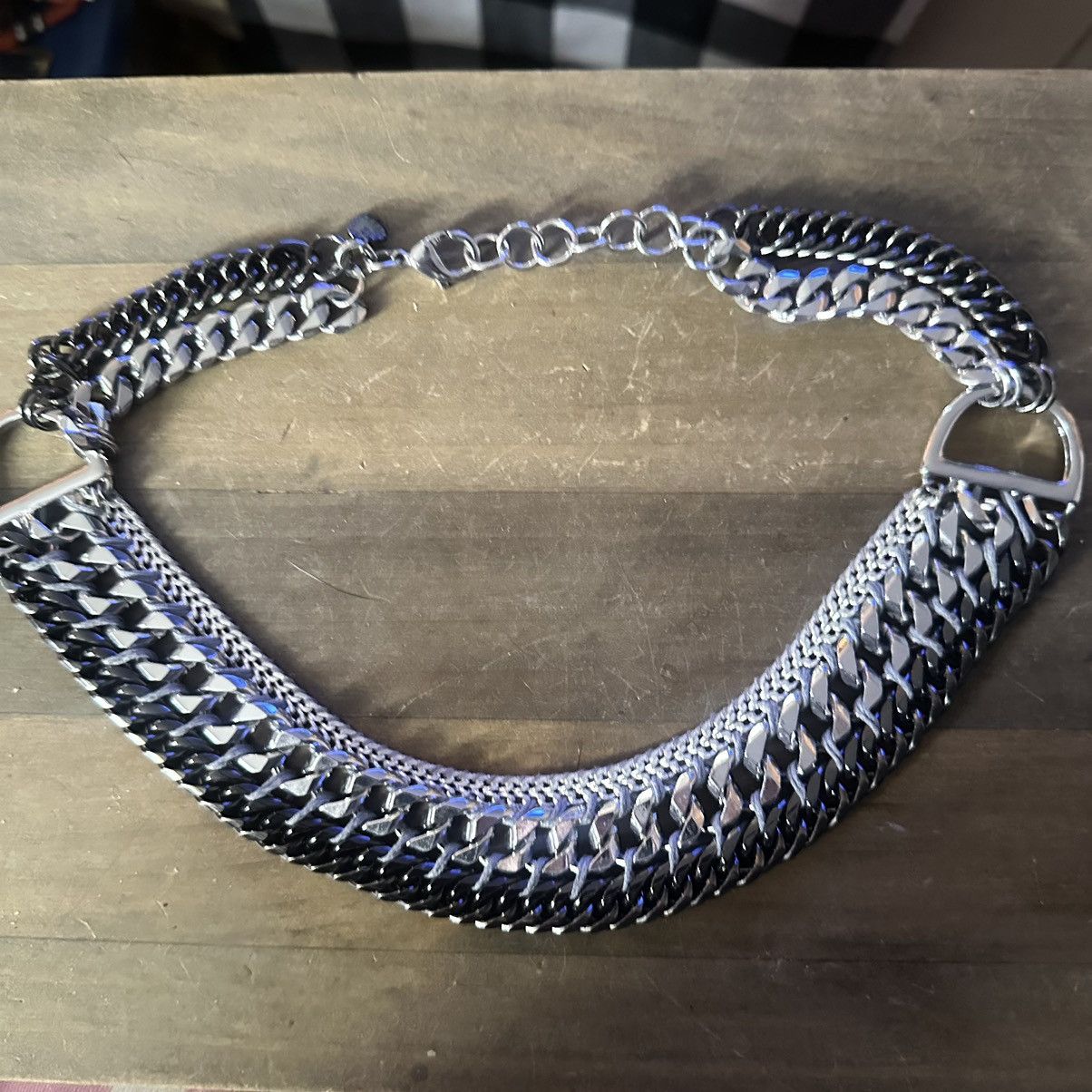 Other Stella & Dot Femme Fatale chunky link collar necklace Size ONE SIZE - 3 Thumbnail
