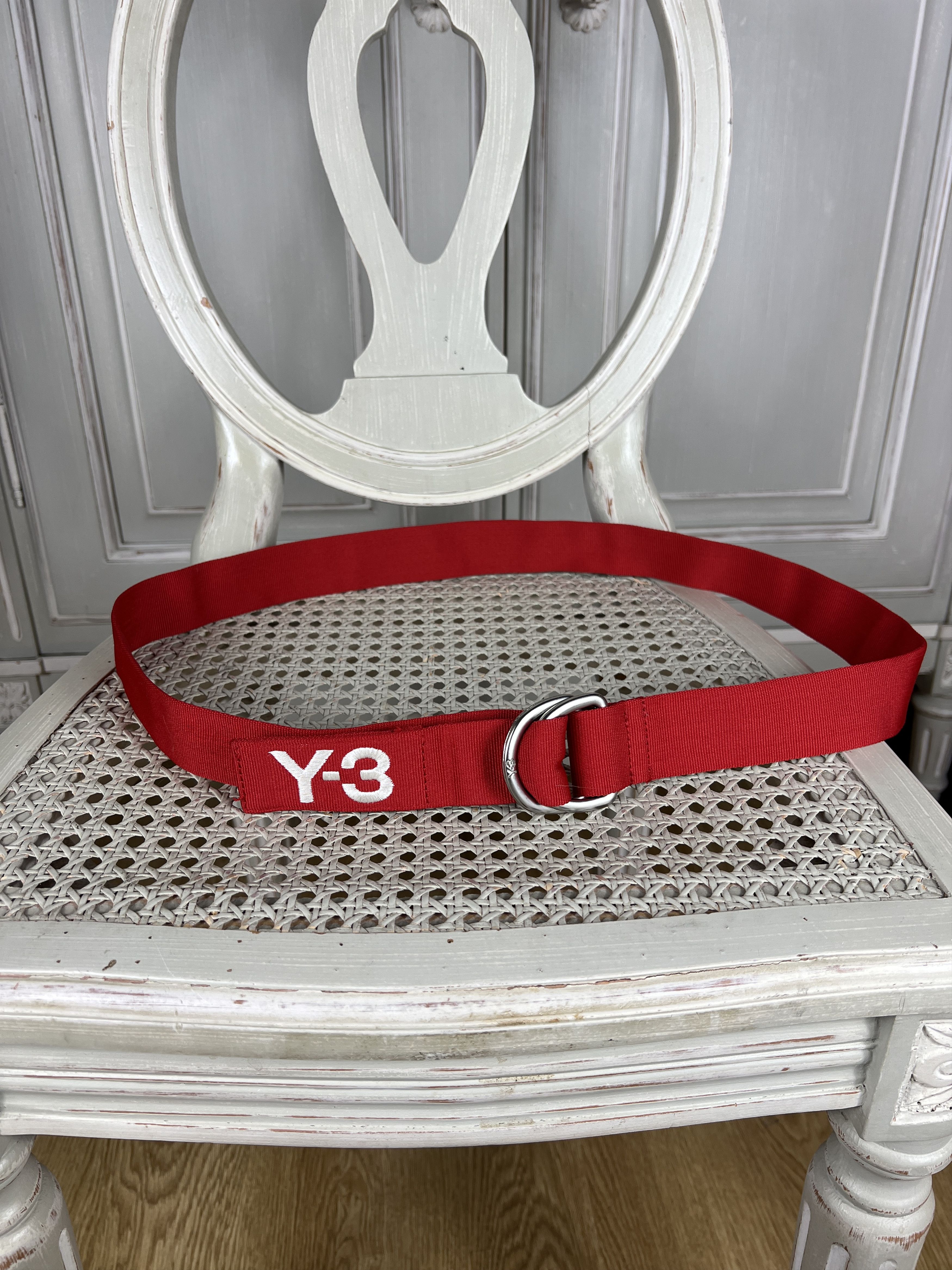 Y-3 VINTAGE Y-3 BELT RED Size ONE SIZE - 1 Thumbnail