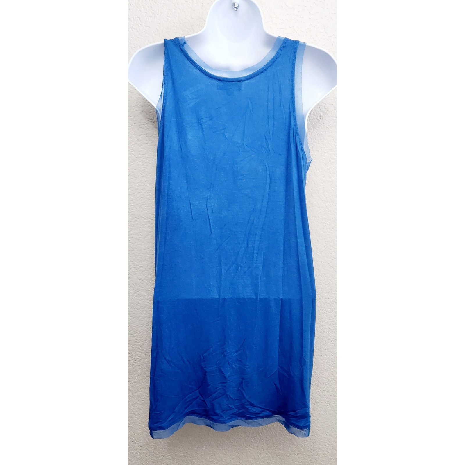 Other Joseph A Blue Material Rosettes On Bodice Sleeveless Top M Size M / US 6-8 / IT 42-44 - 3 Thumbnail