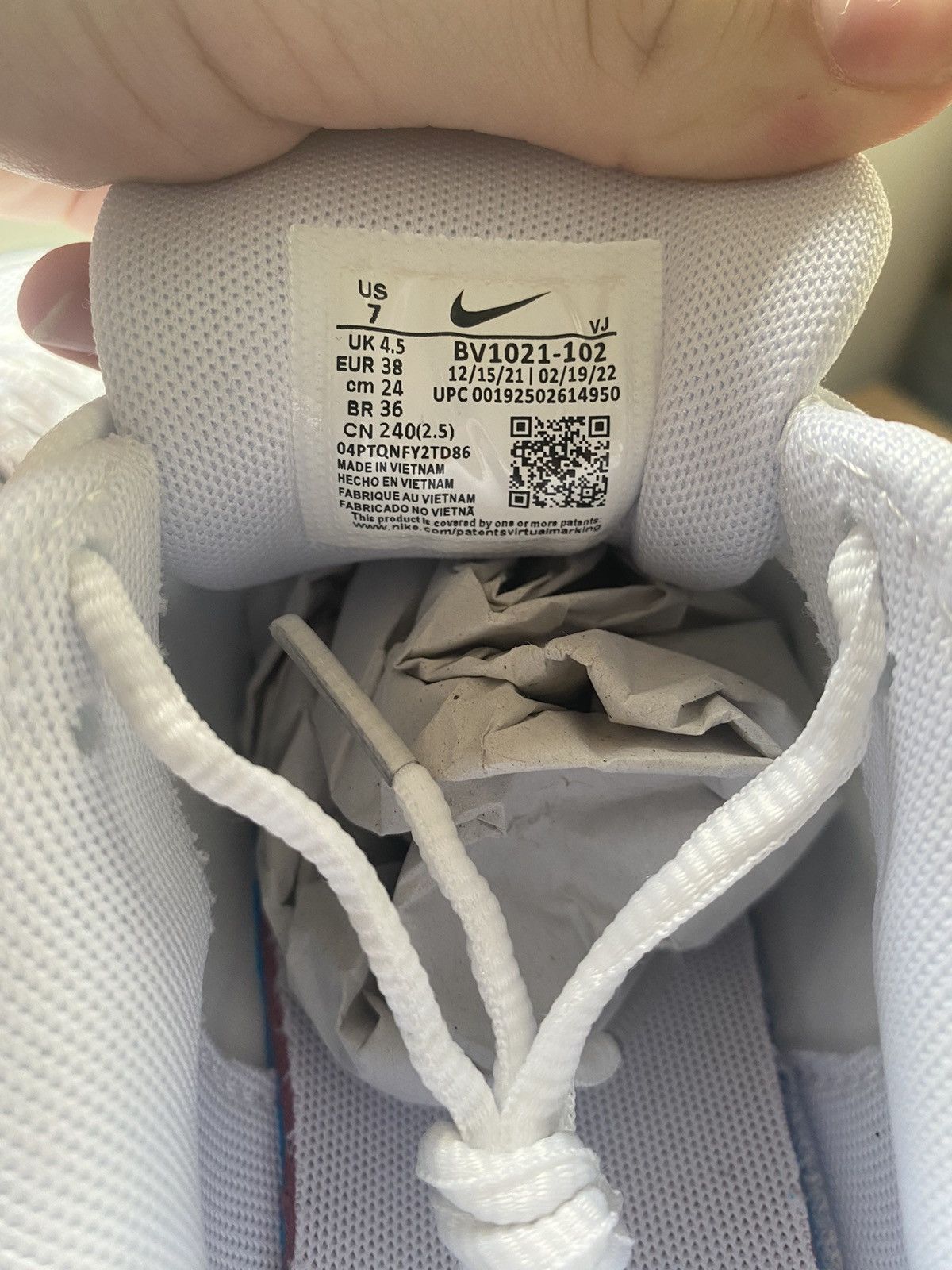 Nike Nike P-6000 WHITE-PLATINUM TINT 38eur size Size US 8 / IT 38 - 6 Thumbnail