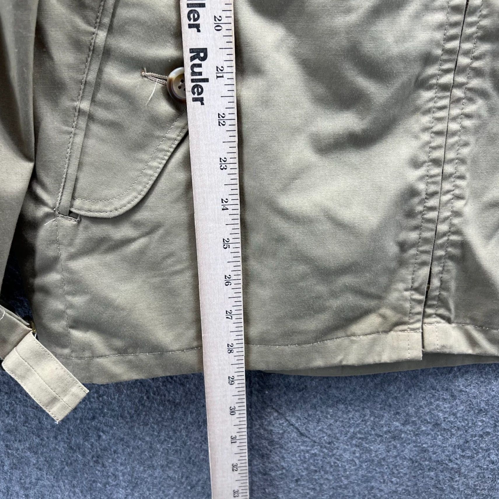 McGregor VINTAGE McGregor Jacket Mens 44 Khaki Hooded Utility Cotton Full Zip Field Chore Vintage Size US S / EU 44-46 / 1 - 5 Thumbnail