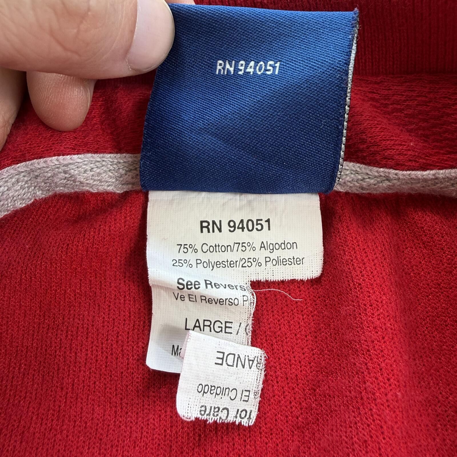 Other Vintage Y2K Ohio State Buckeyes Red Polo Shirt Golf Ncaa L Size US L / EU 52-54 / 3 - 6 Thumbnail