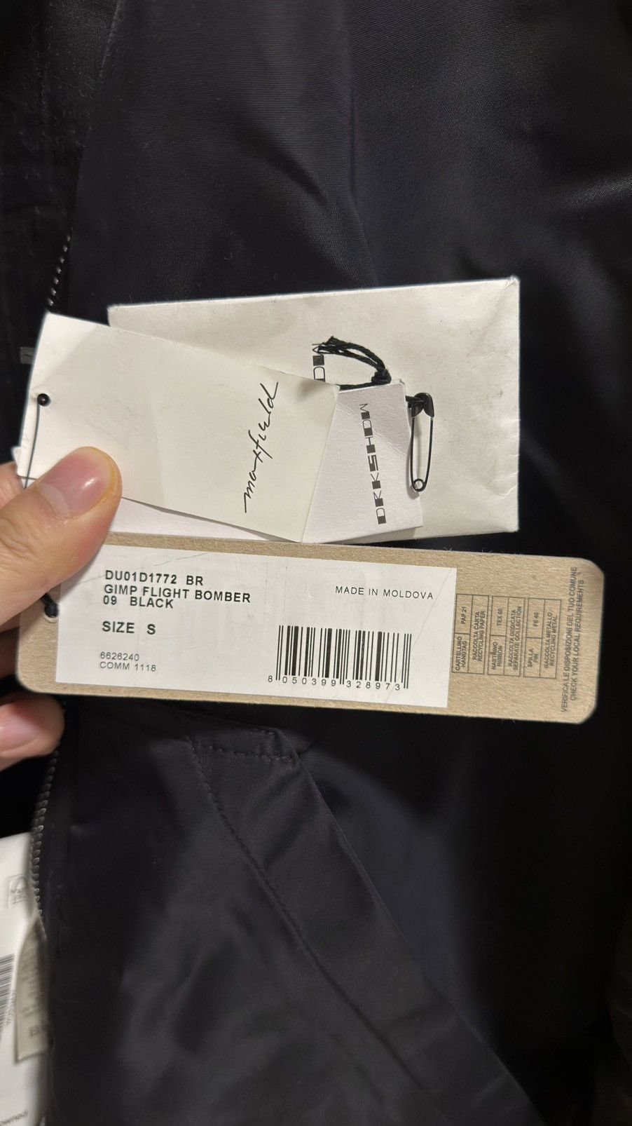 Rick Owens Rick Owens drkshdw gimp flight bomber Size US S / EU 44-46 / 1 - 8 Thumbnail