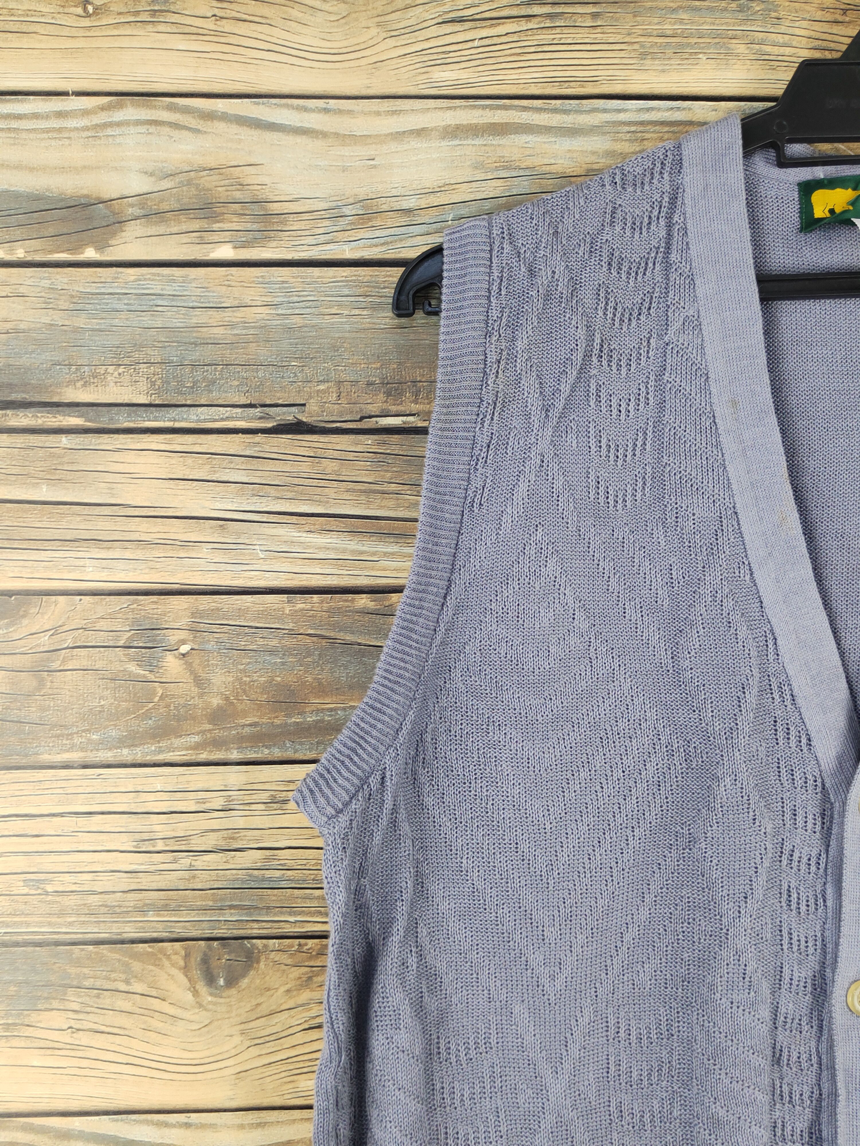 Golden Bear Golden Bear Purple Knitwear Vest #W2164 Size US M / EU 48-50 / 2 - 4 Thumbnail