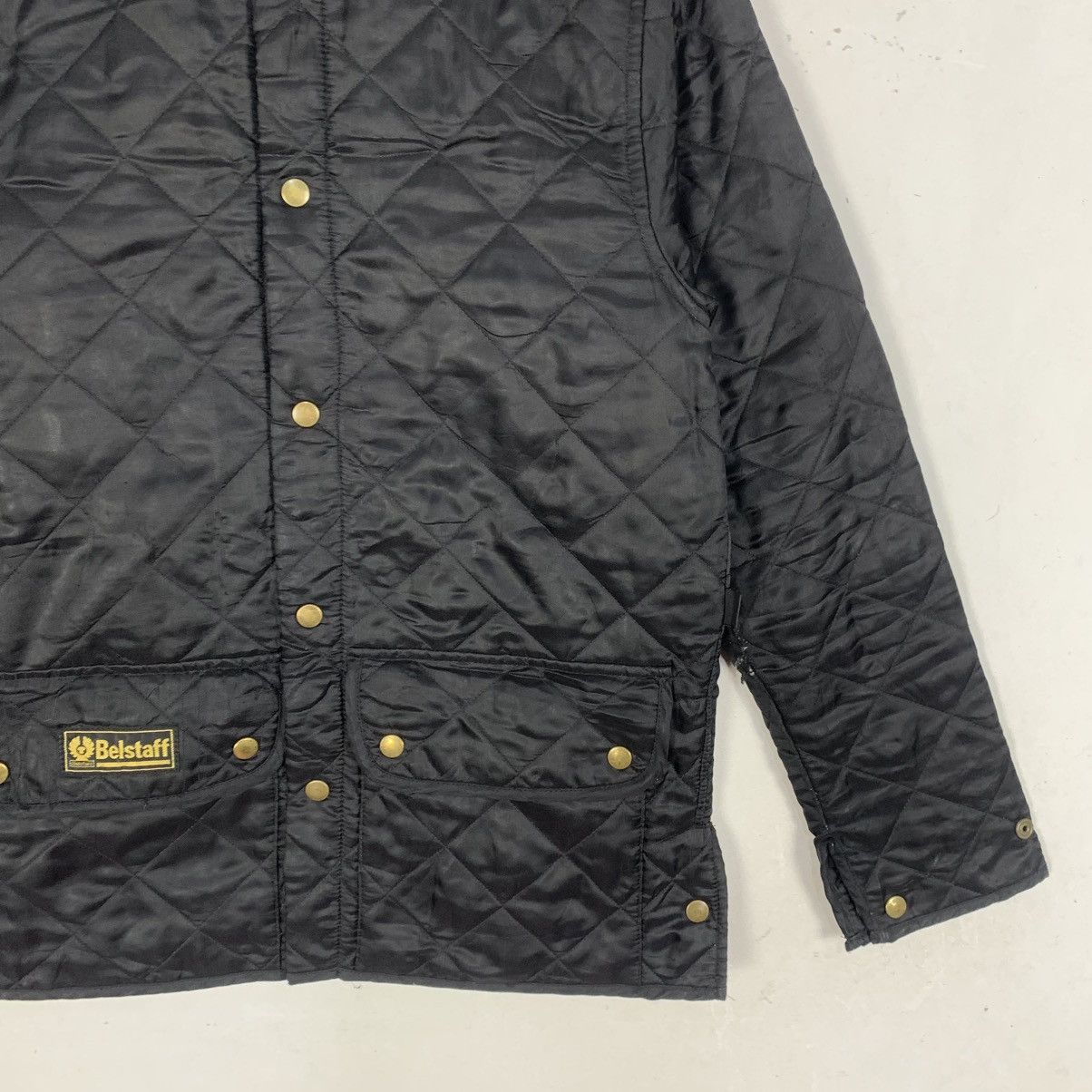 Belstaff Vintage Belstaff Luxury Outdoor Distressed Quilted Jacket Size US M / EU 48-50 / 2 - 6 Thumbnail