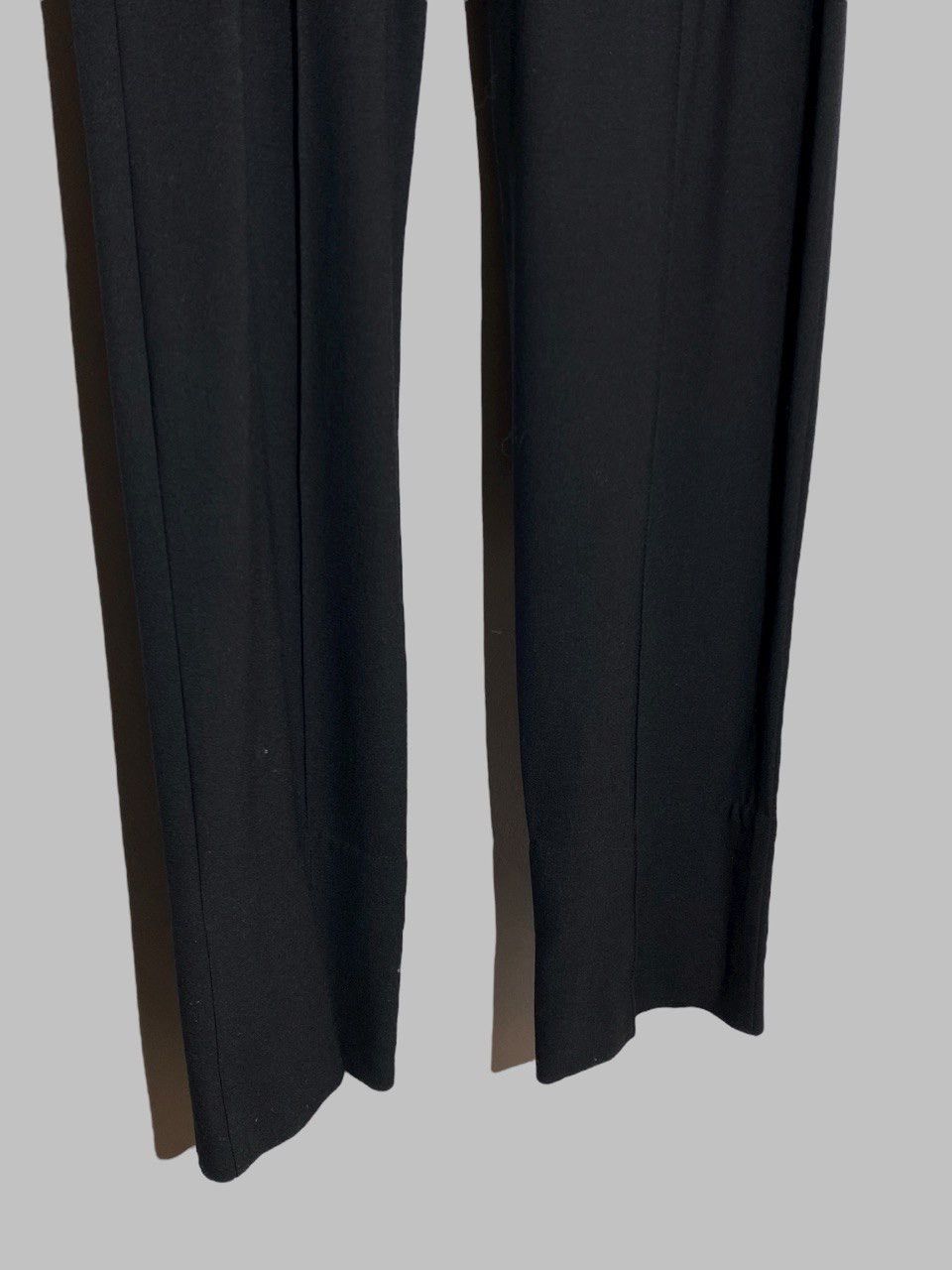 Annette Gortz Annette Gortz Black Straight Pleated Pants Size 26" / US 2 / IT 38 - 14 Thumbnail