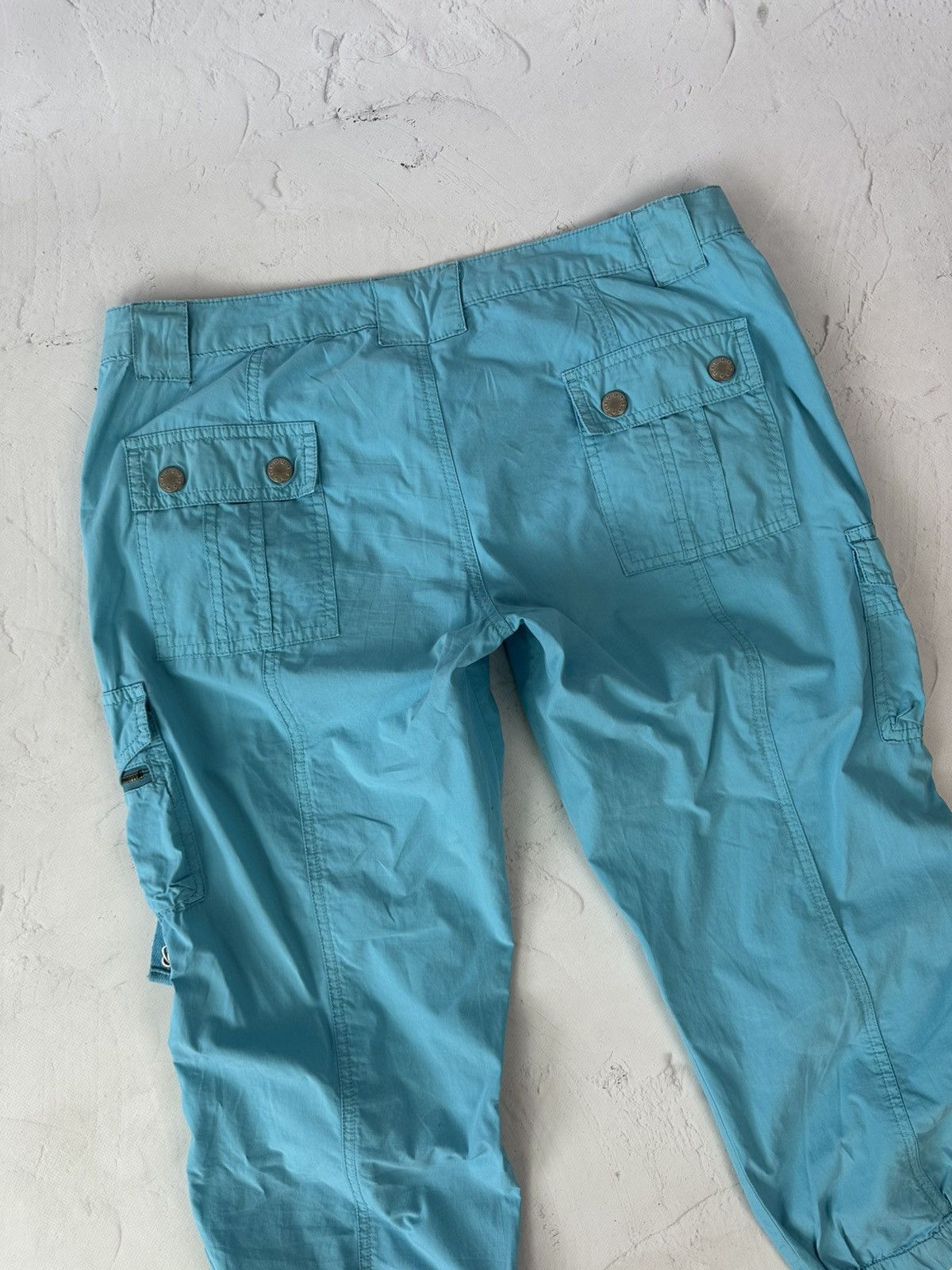 Beauty Beast × If Six Was Nine × Vintage Vintage Bondage Cargo Blue Breeches Size 26" / US 2 / IT 38 - 9 Thumbnail