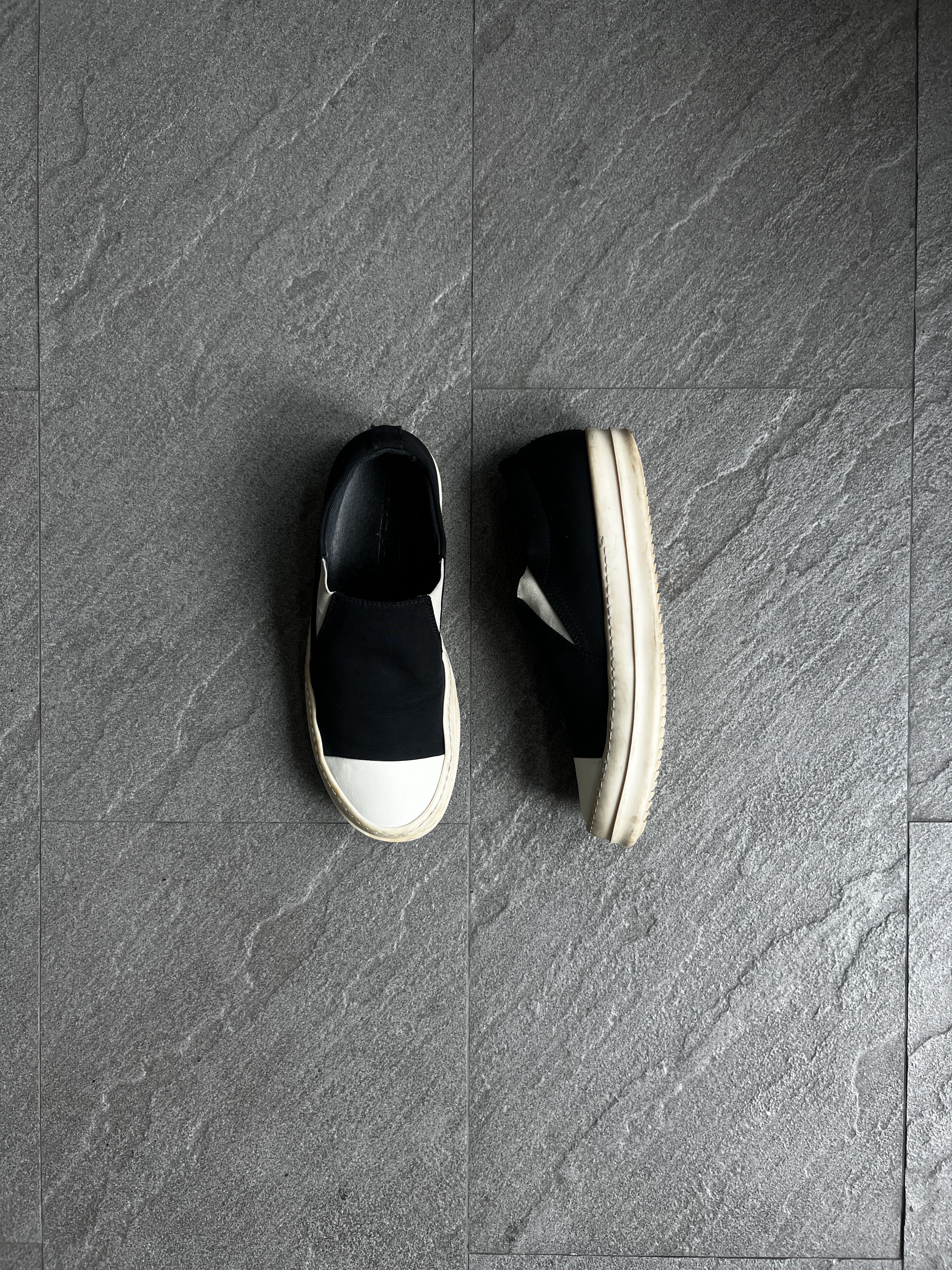 Rick Owens Drkshdw Rick Owens DRKSHDW Slip On Sneakers EU39.5 Size US 6.5 / EU 39-40 - 2 Thumbnail
