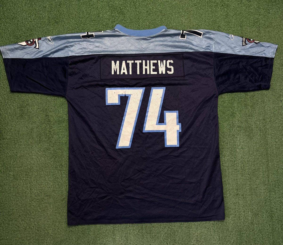 NFL × Reebok × Vintage Reebok NFL Jersey Titans Vintage Matthews USA Size US XL / EU 56 / 4 - 2 Thumbnail
