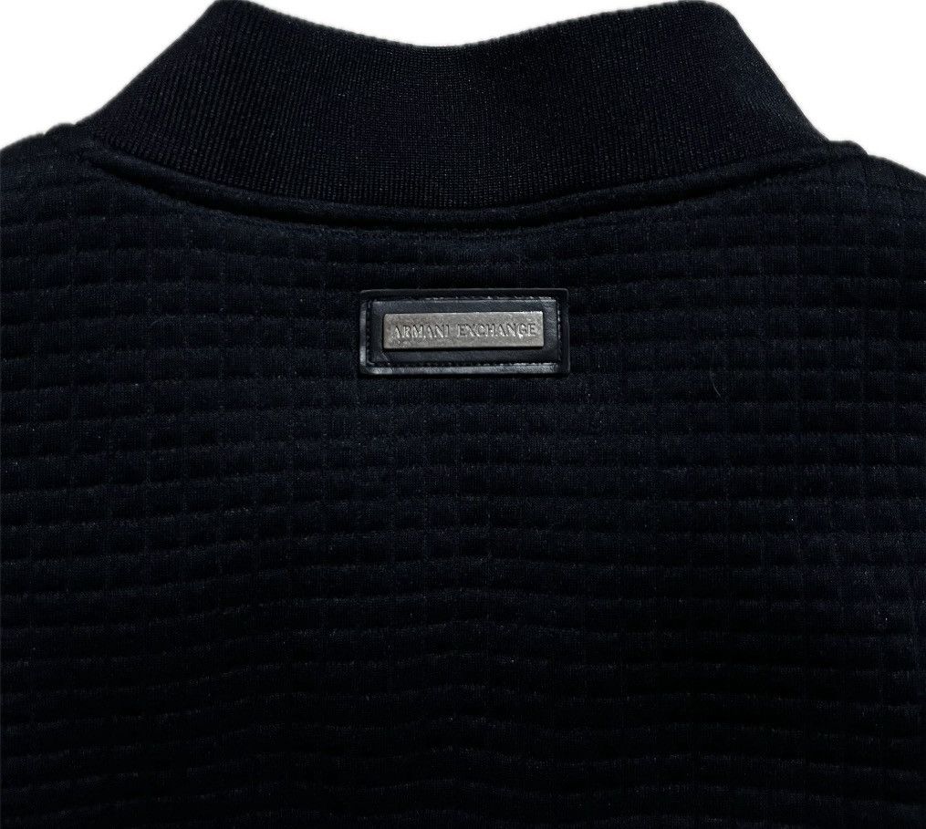 Armani Exchange BOMBER JACKET WITH ZIP IN STRETCH FABRIC Size US S / EU 44-46 / 1 - 4 Thumbnail