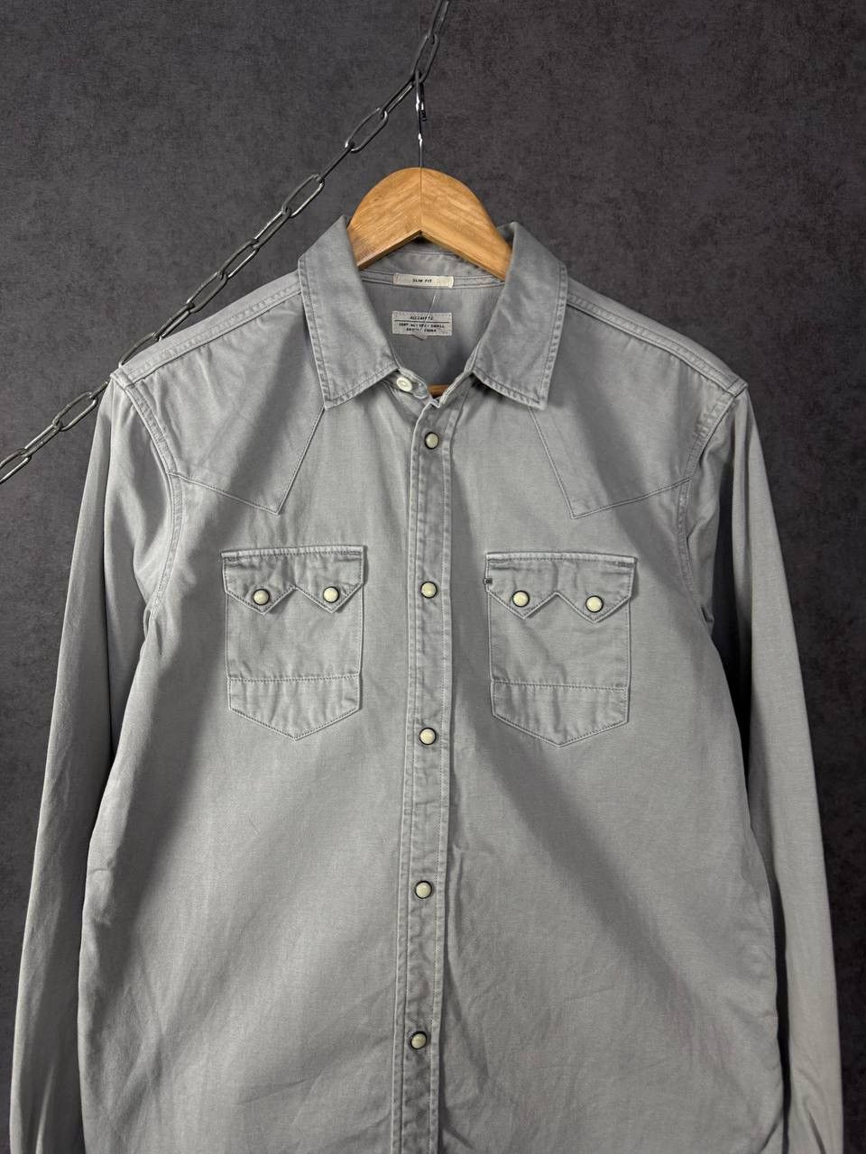 Allsaints Allsaints vintage designer pocket shirt Size US S / EU 44-46 / 1 - 2 Thumbnail