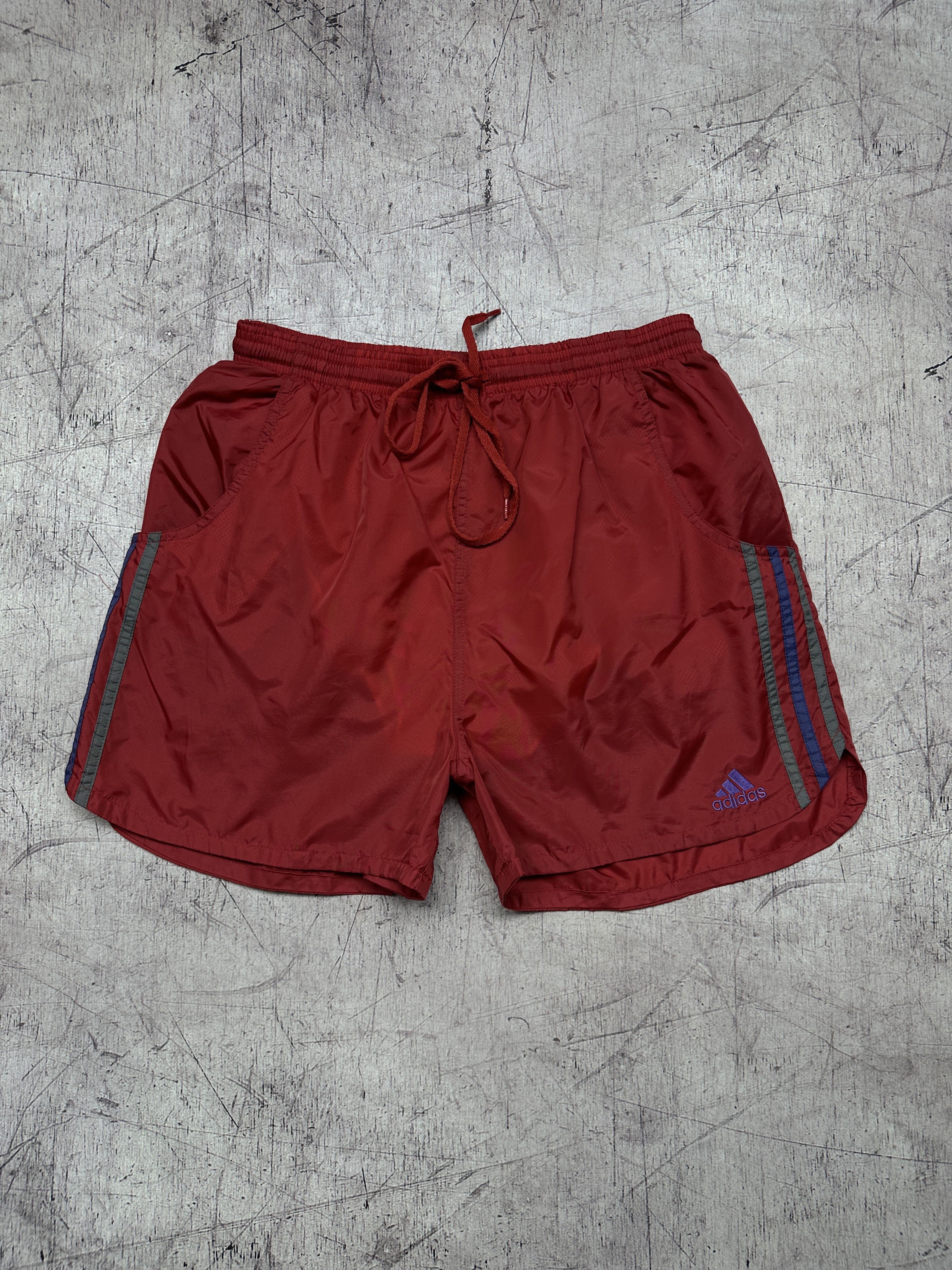 Adidas Adidas 90s Vintage Nylon Shorts Size US 32 / EU 48 - 1 Thumbnail
