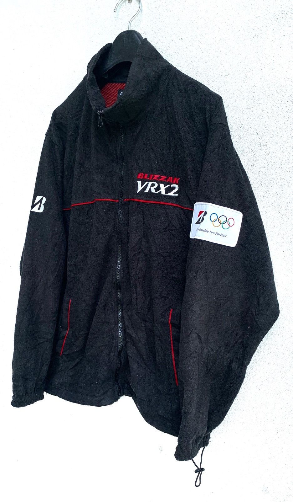 ICON Motorsports Vintage BRIDGESTONE Zipper Sweather Fleece Size US M / EU 48-50 / 2 - 1 Thumbnail