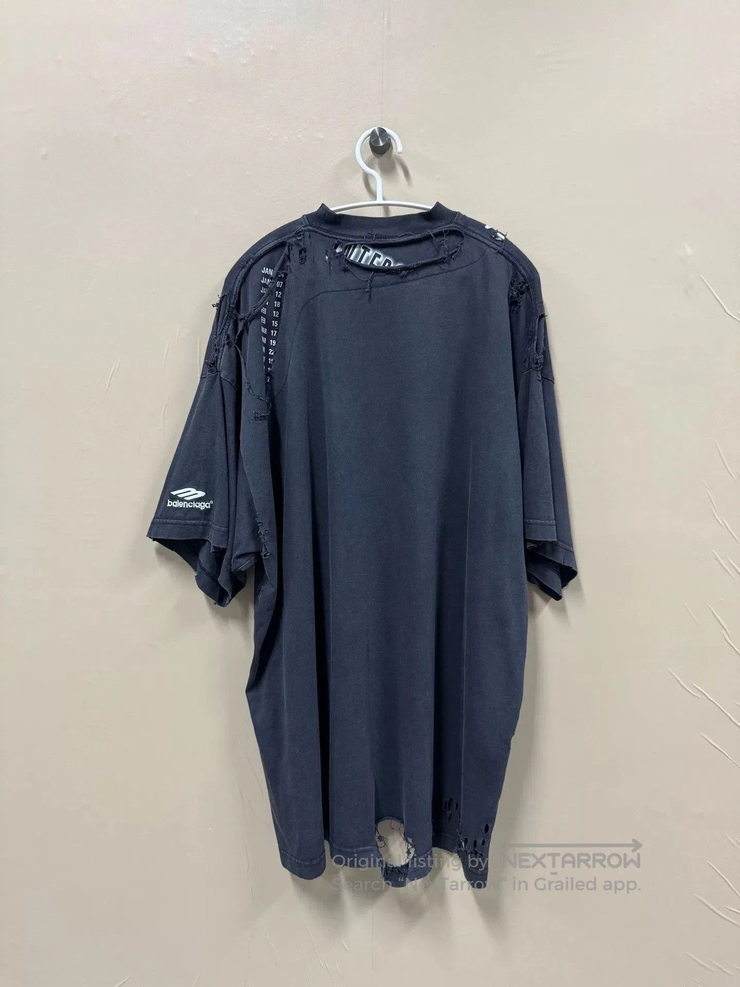 Balenciaga Balenciaga Repaired 3B Distressed T. Size US M / EU 48-50 / 2 - 2 Thumbnail