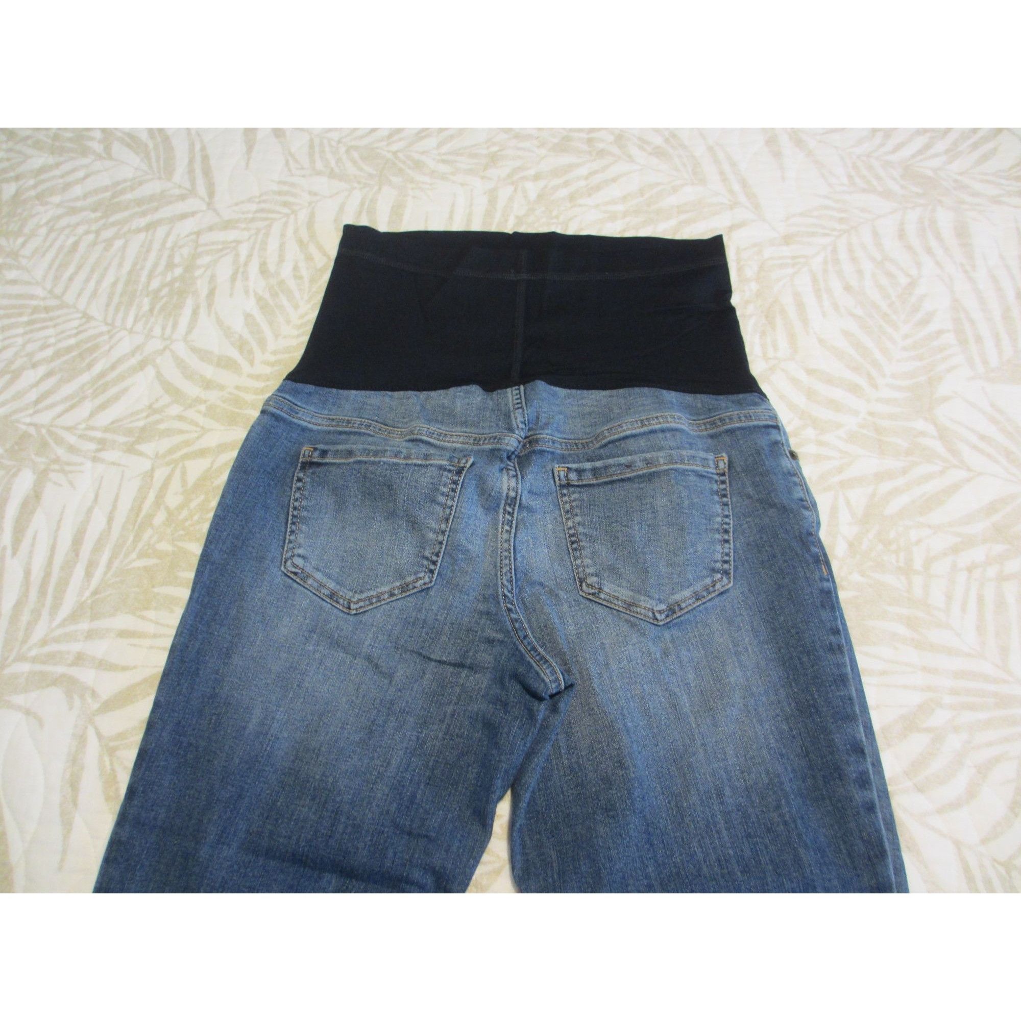 Other Liz Lange Maternity Boot Cut Semi-Évasé Blue Jeans With Stre Size 30" / US 8 / IT 44 - 4 Thumbnail