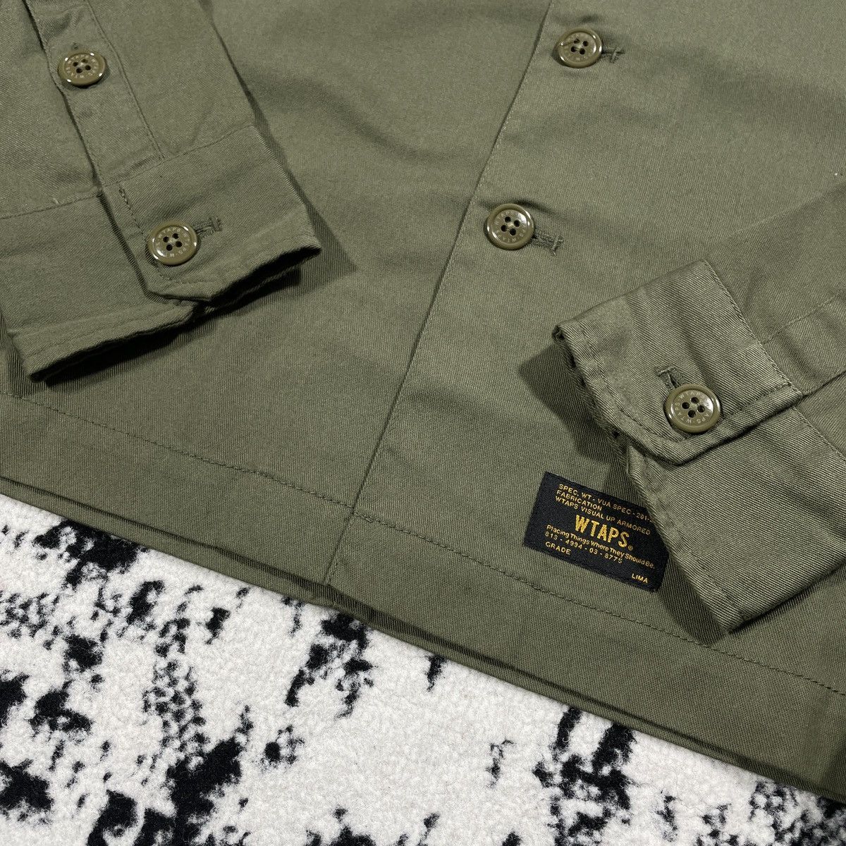 Wtaps WTAPS BUDS LS SHIRT COPO SERGE 2016 Size US L / EU 52-54 / 3 - 7 Thumbnail