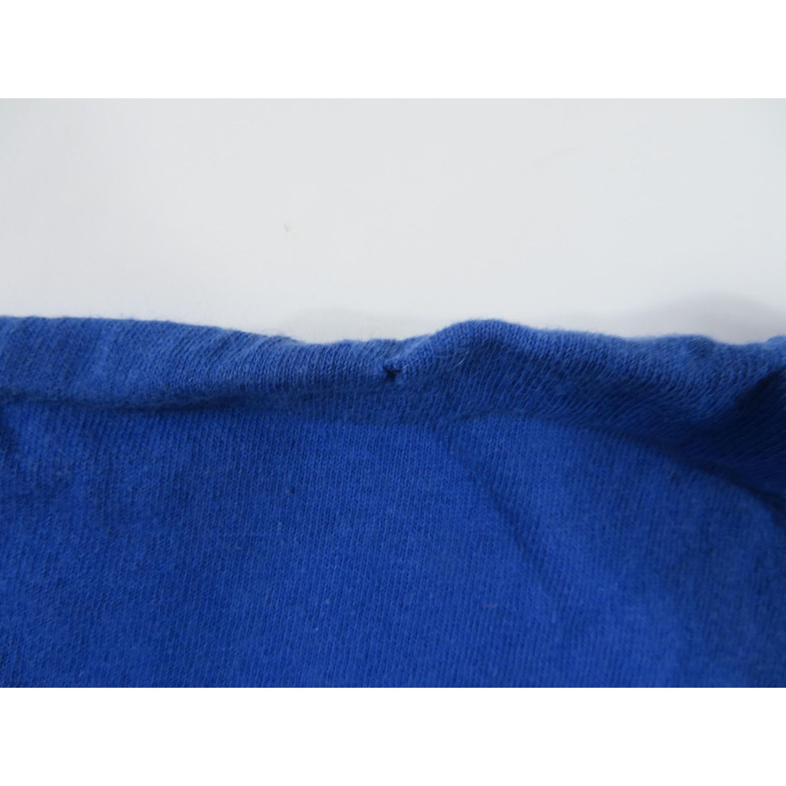 Nike Nike Small Swoosh Blue T-shirt Sz XL 1990s Size US XL / EU 56 / 4 - 5 Thumbnail