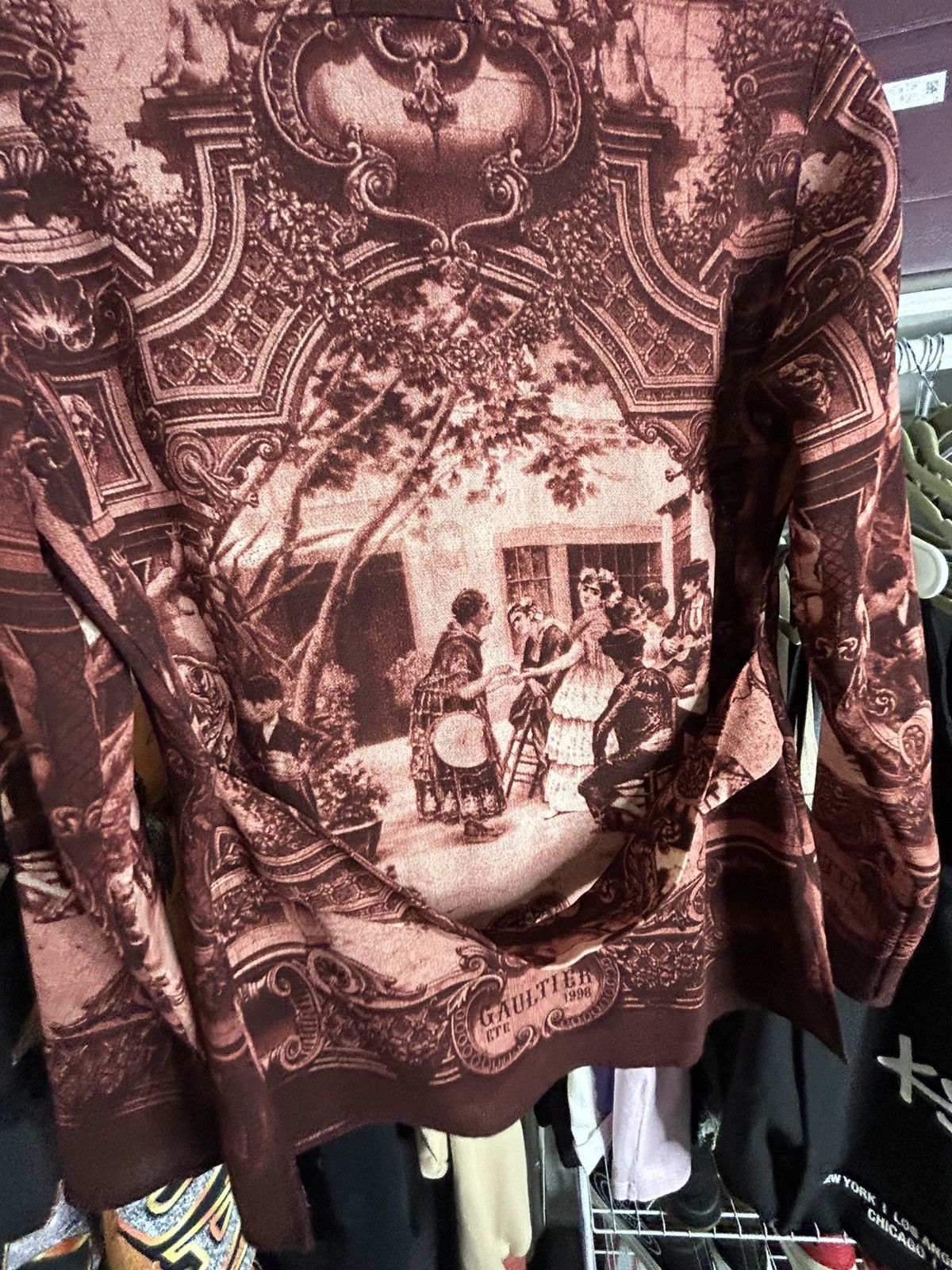 Jean Paul Gaultier Jean Paul Gaultier S/S 1998 Frida Khalo Mesh Size US S / EU 44-46 / 1 - 4 Thumbnail