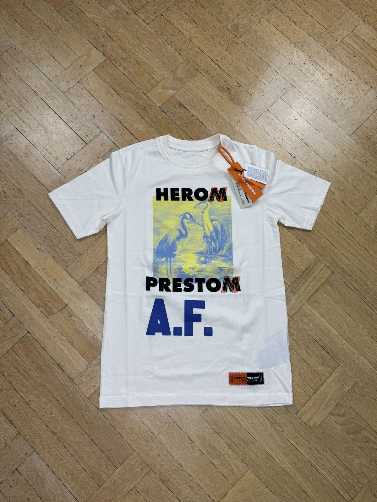 Heron Preston HERON PRESTON 3D GRAPHIC LOGO OVERSIZE TEE Size US XXS / EU 40 - 1 Thumbnail
