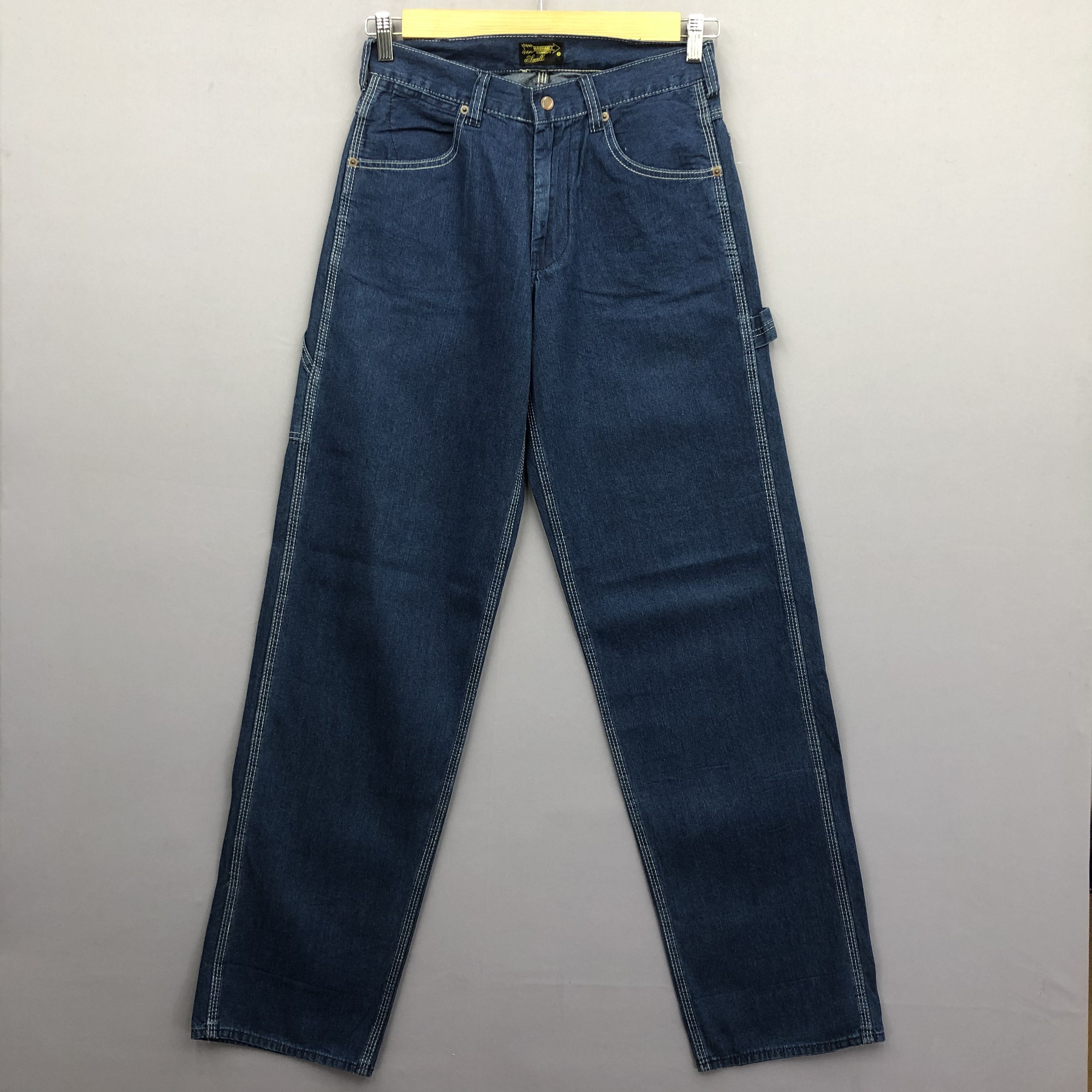 HyperDenim 90s Japanese Carpenter Baggy Jeans Skater Multipocket Denim Size US 30 / EU 46 - 2 Thumbnail