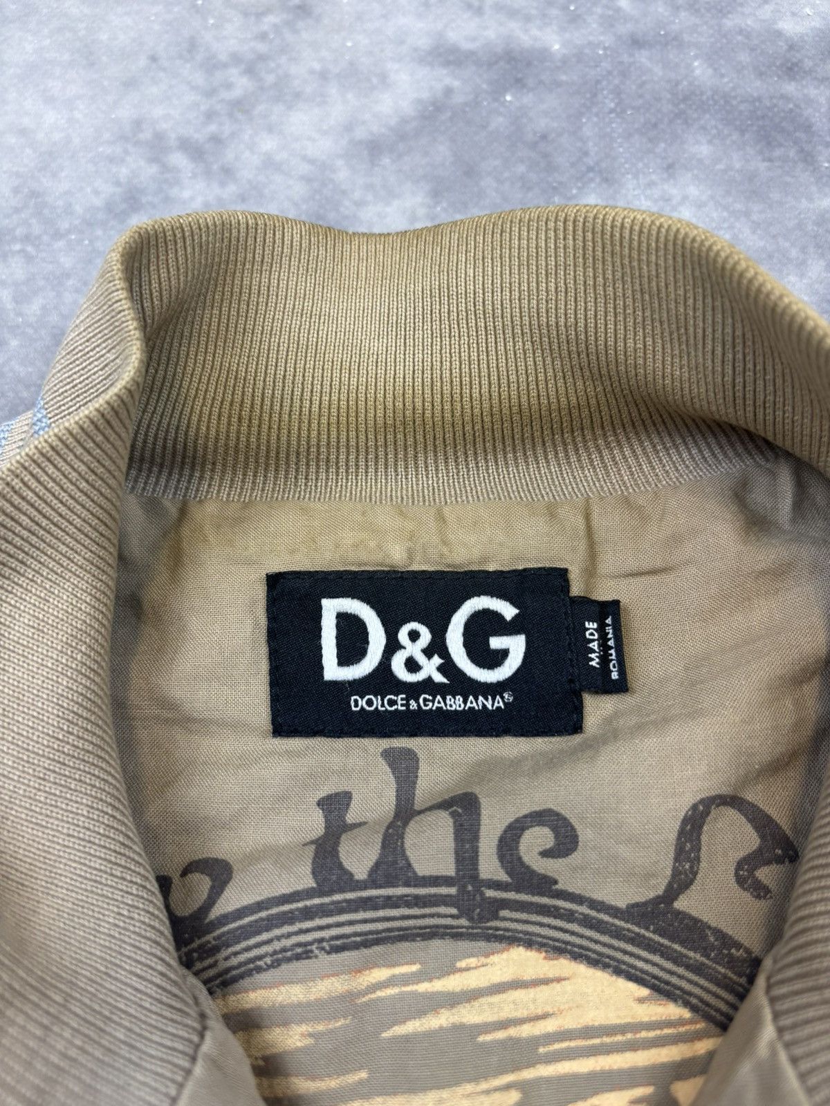 Designer × Dolce & Gabbana × Vintage Vintage Dolce & Gabbana D&G Bomber Jacket designer rare 90s Size US L / EU 52-54 / 3 - 6 Thumbnail