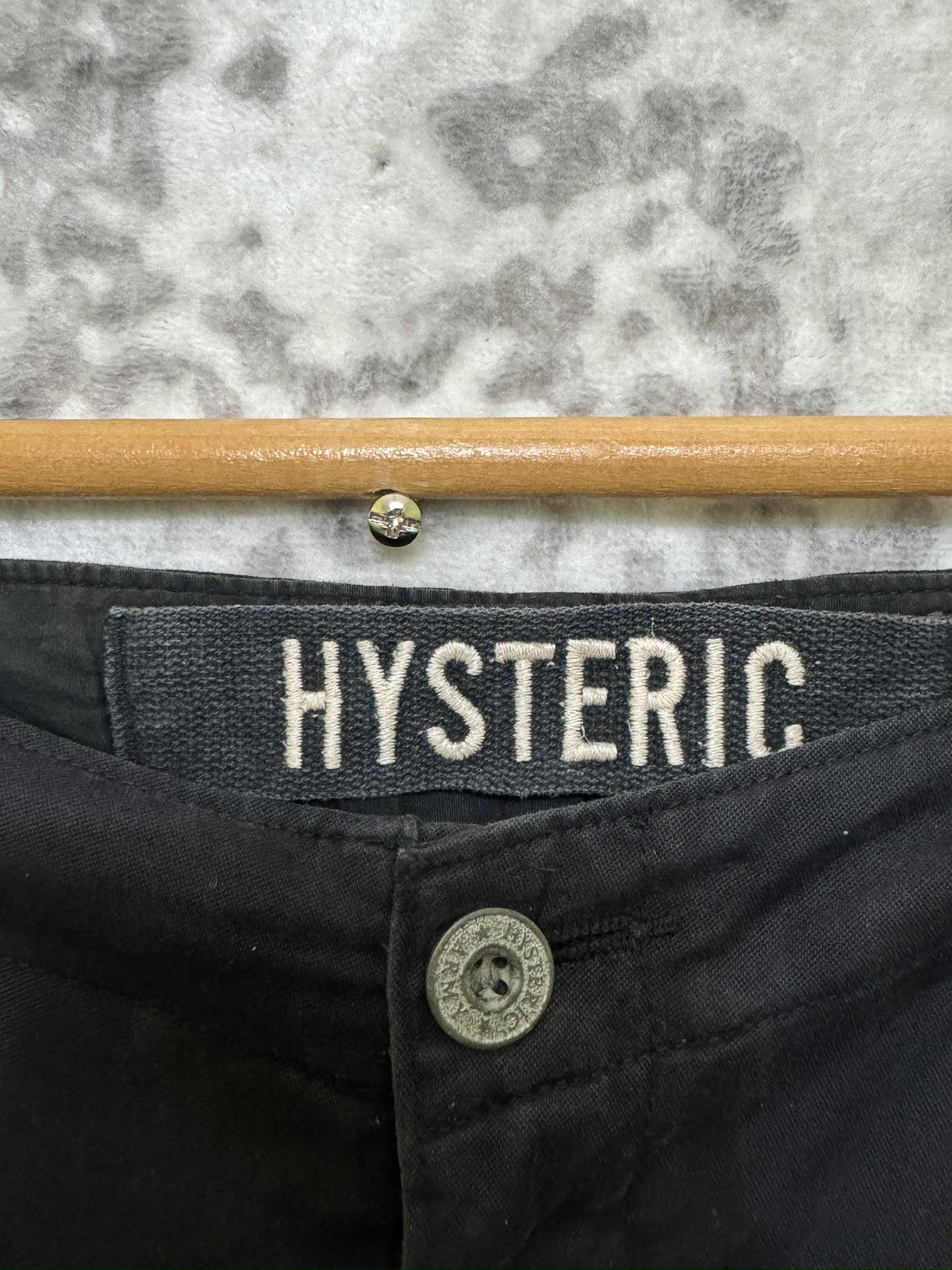 Hysteric Glamour Hysteric Glamour Black 3/4 Cargo Pants Japanese Punk Archive Size US 31 - 9 Thumbnail