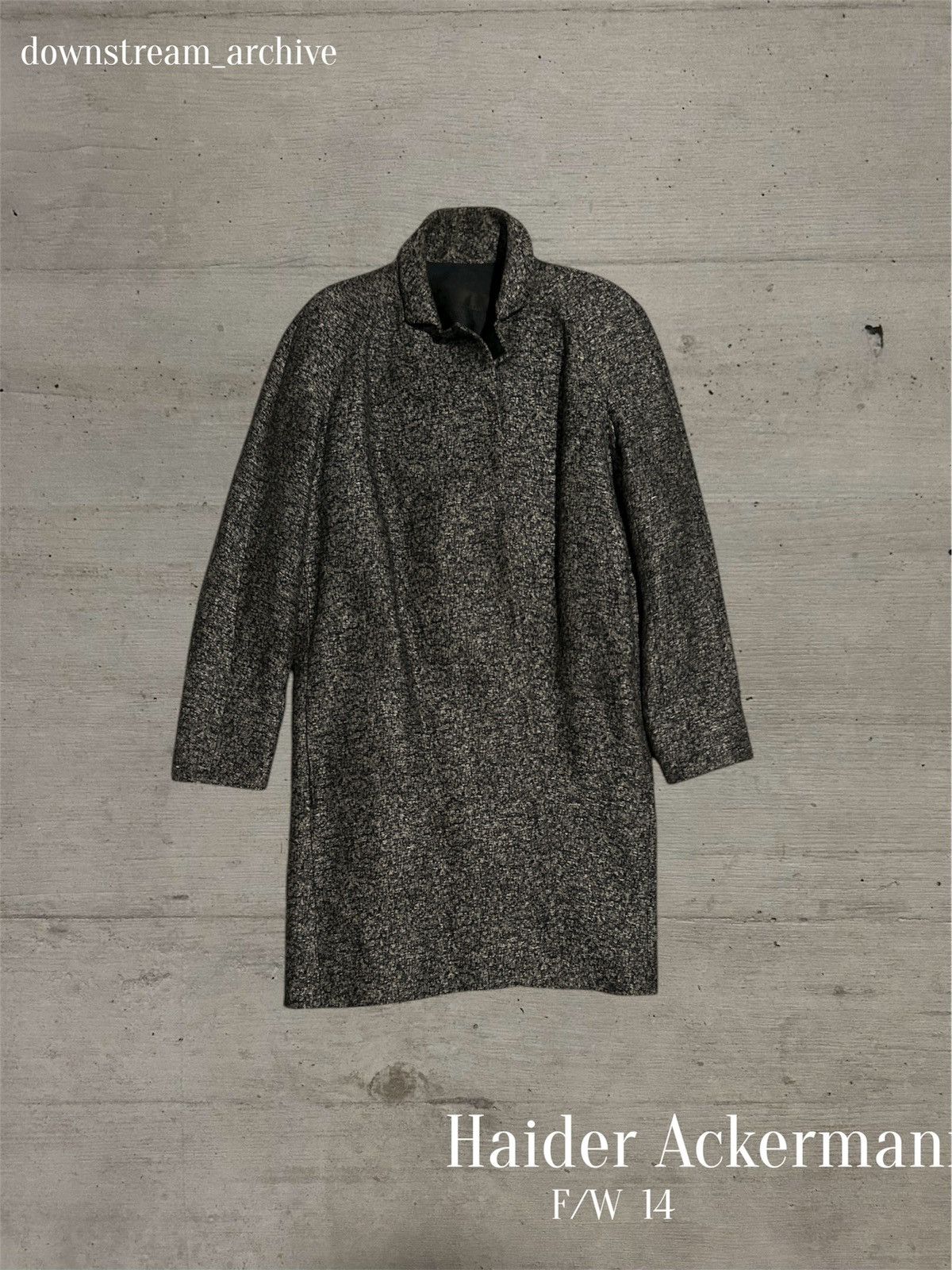 Haider Ackermann Haider Ackermann Tweed Double-Breasted coat Size S / US 4 / IT 40 - 2 Thumbnail