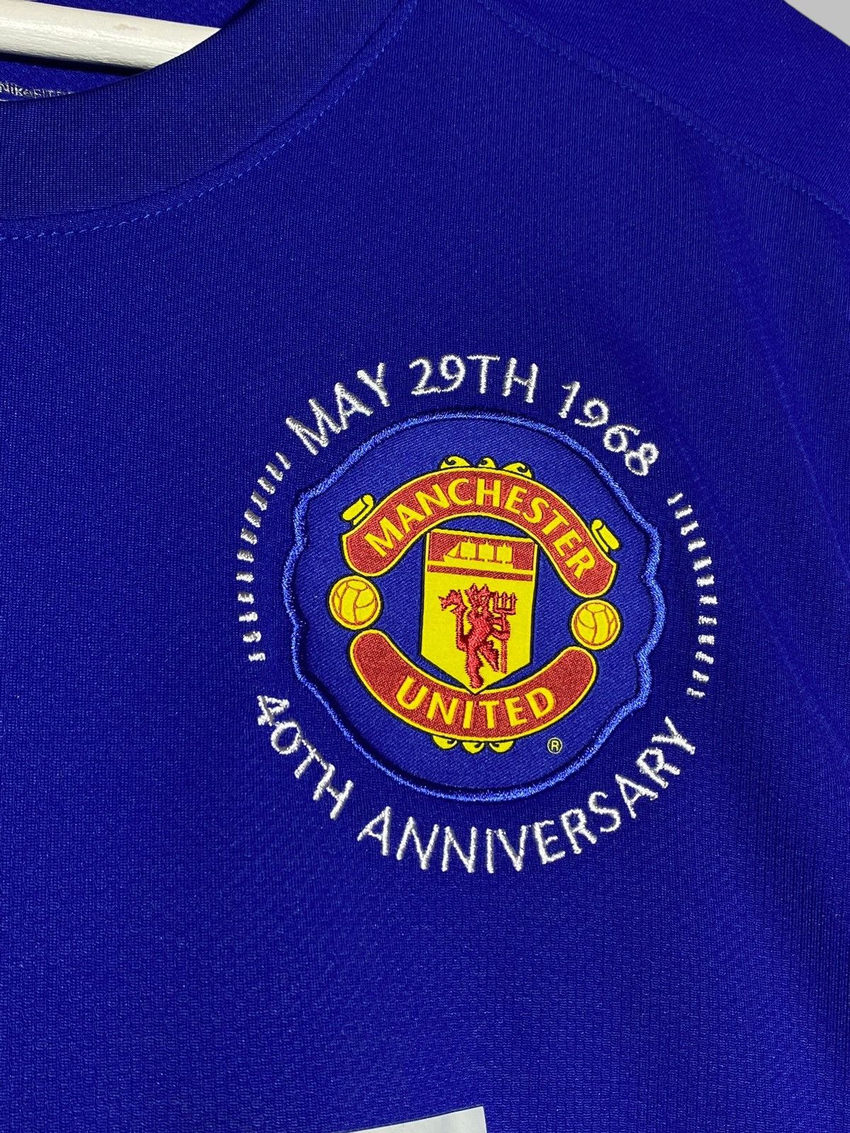 Nike #9 Berbatov Manchester United 2008/09 Long Sleeve Jersey Size US L / EU 52-54 / 3 - 5 Thumbnail