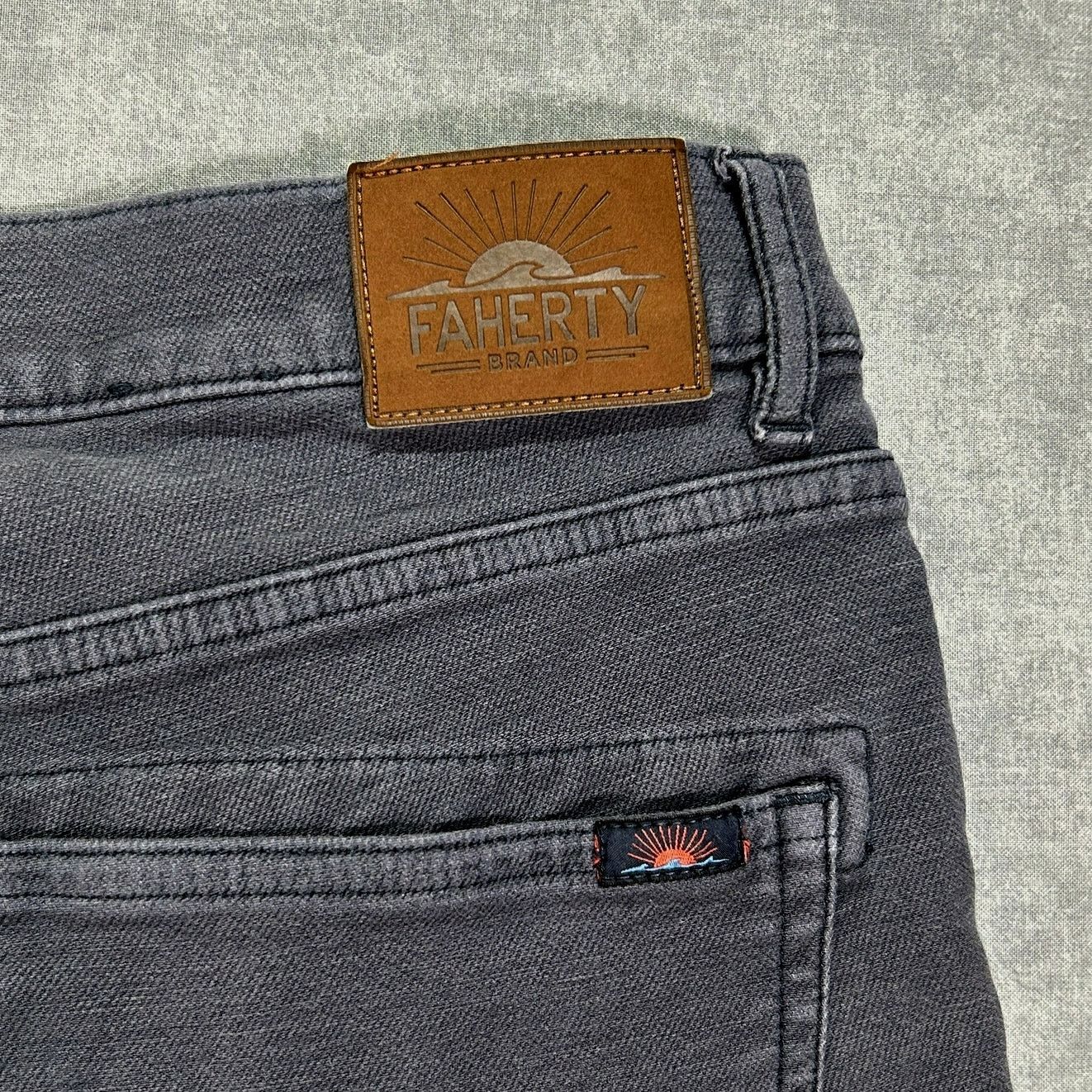 Faherty Faherty Stretch Terry 5 pocket slim casual pants mens 30x25 Size US 30 / EU 46 - 8 Thumbnail
